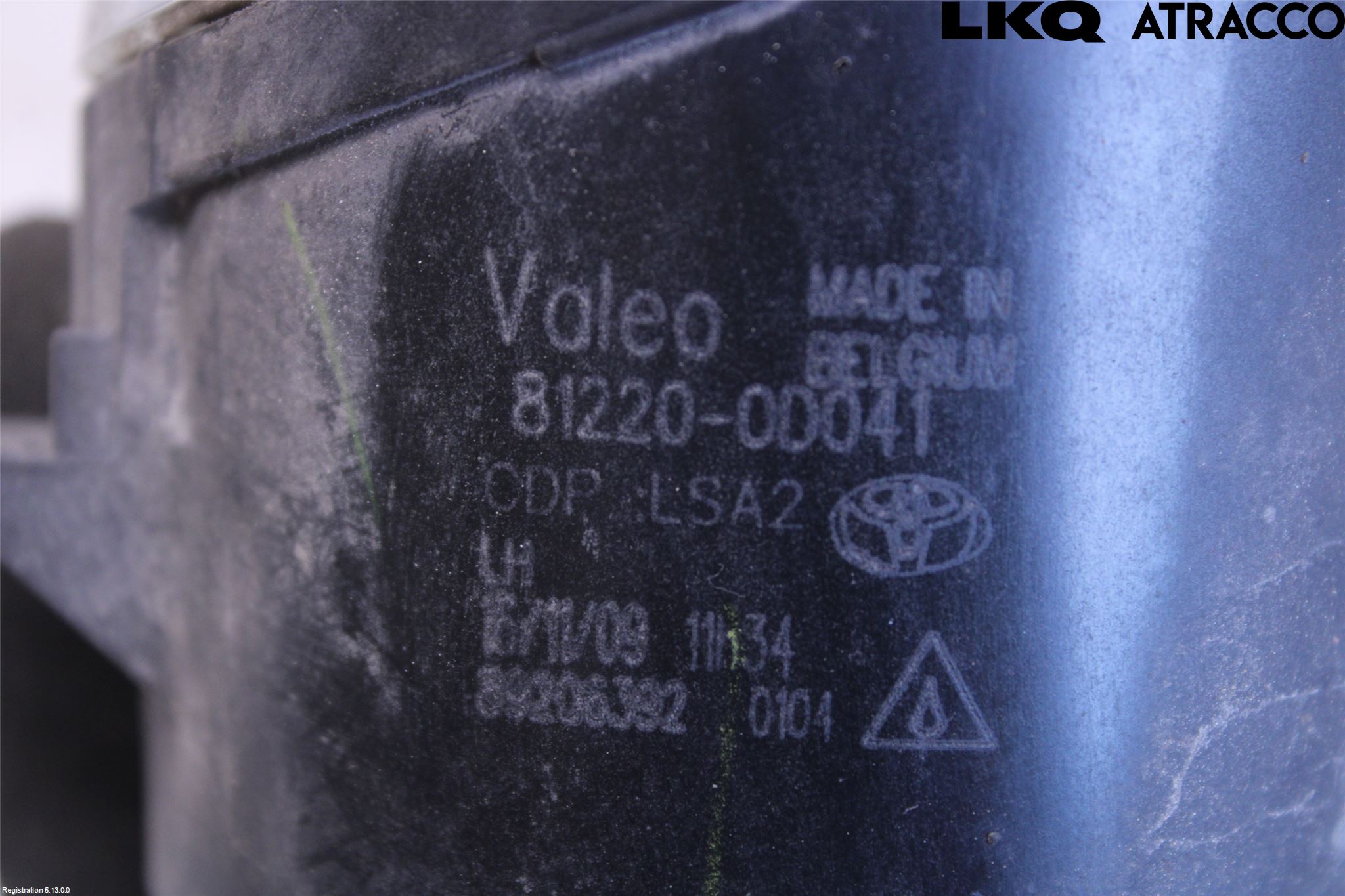 Toyota PRIUS ZVW30 09-20 Dimljus-Varselljus Fram