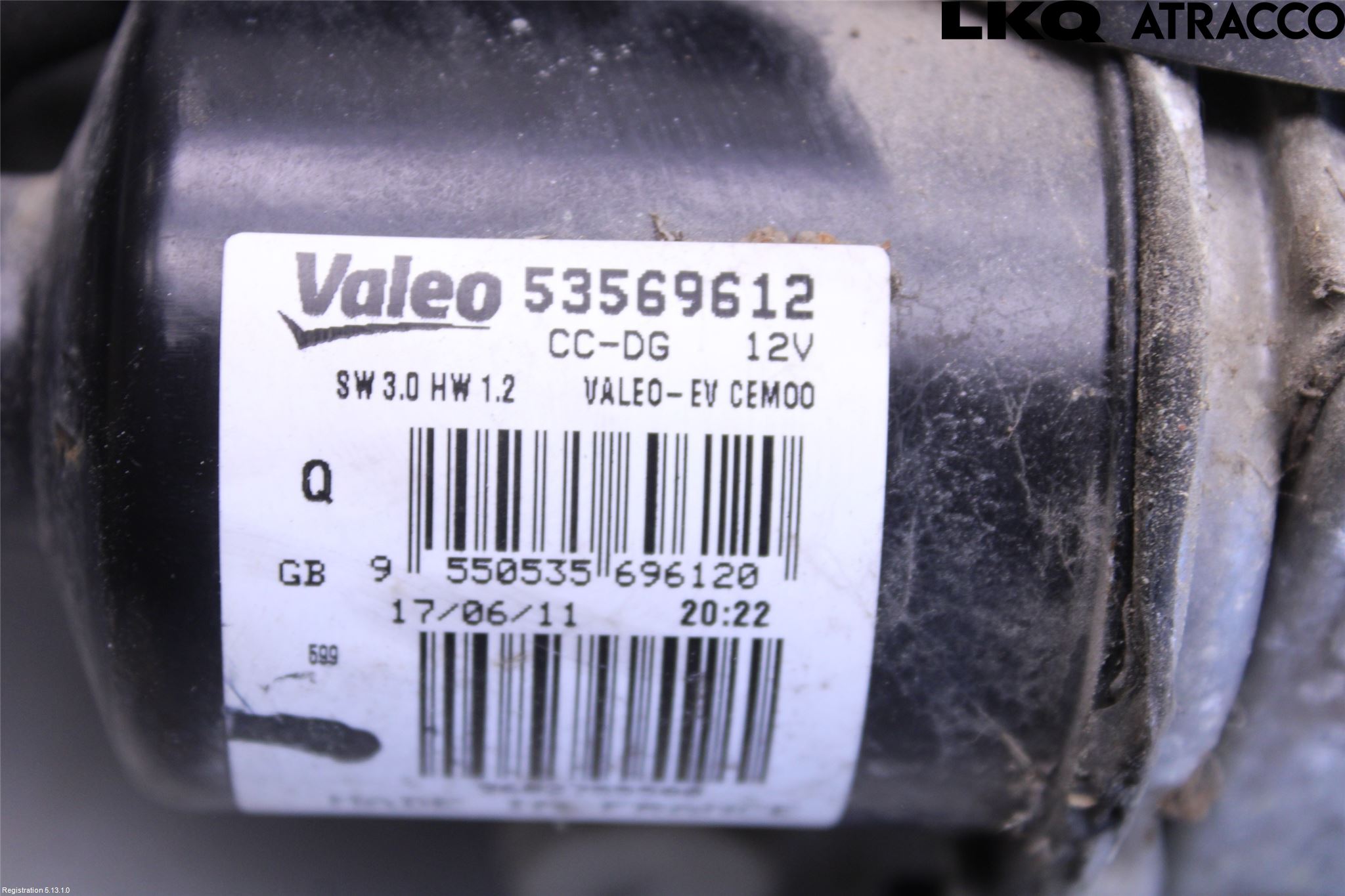 Citroen C5 08-17 Torkarmotor Vindruta