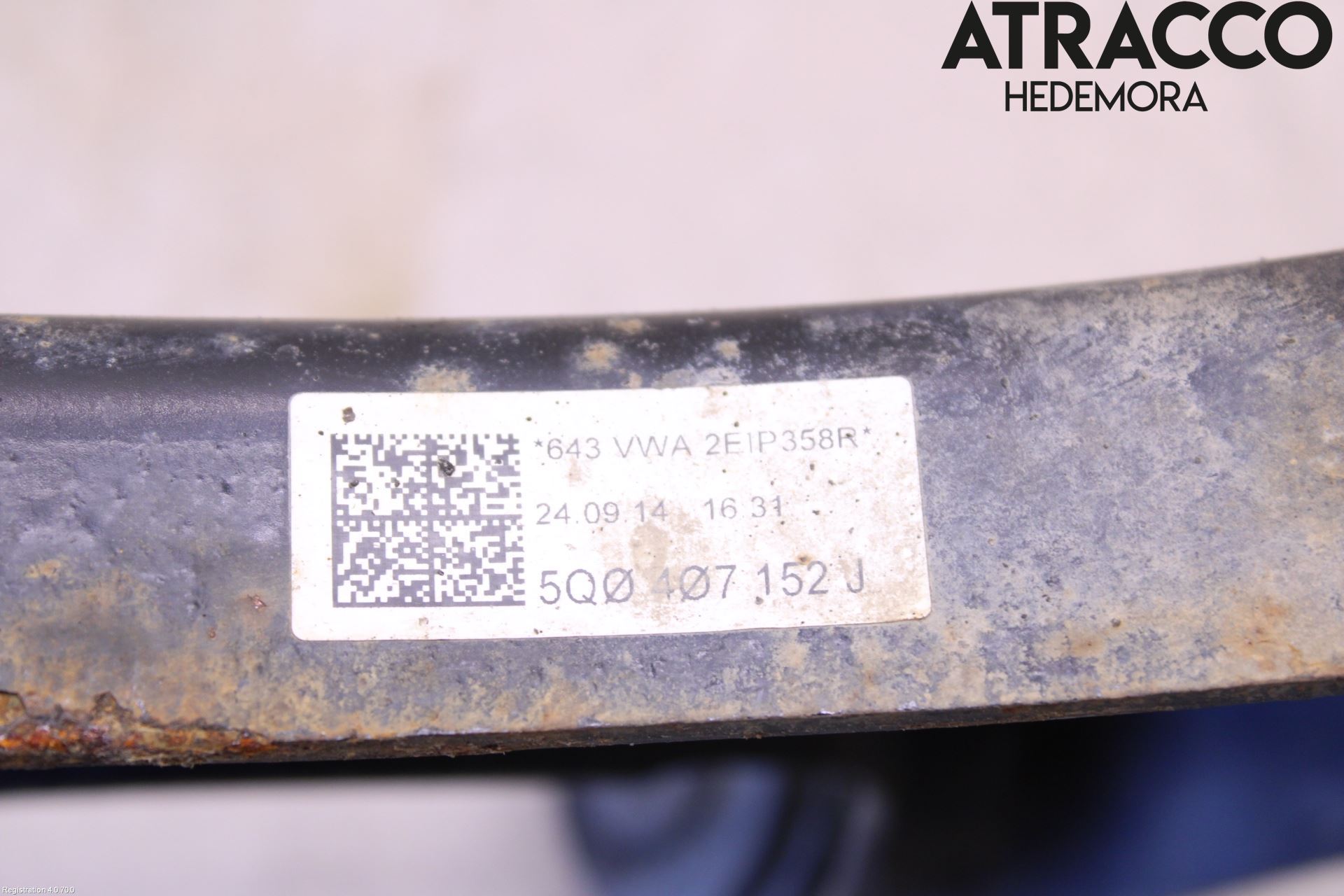 Volkswagen VW GOLF / E-GOLF VII 13-20 Bärarm Fram Undre Hö