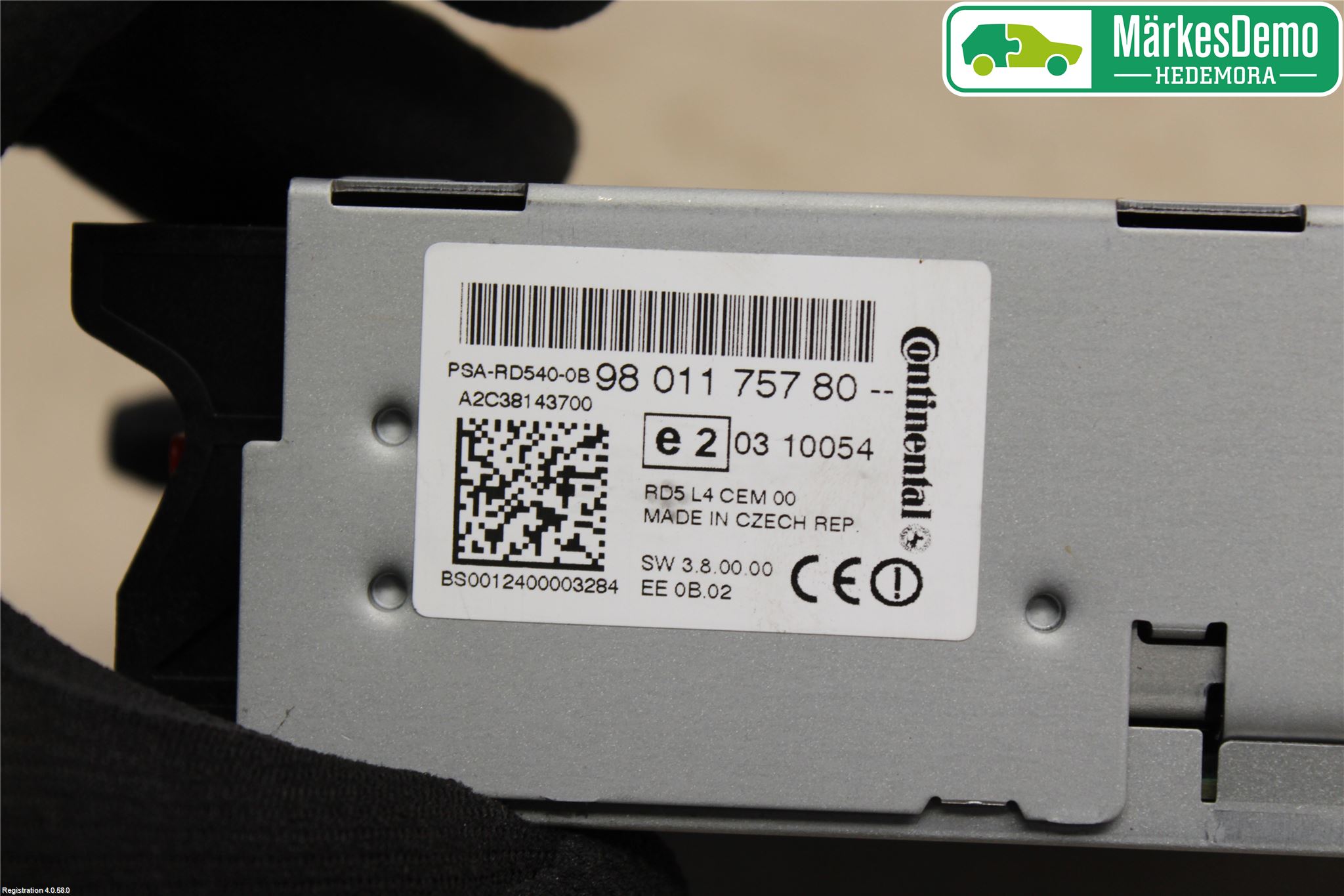 Peugeot 508 11-18 Cd Radio - Multimediapanel