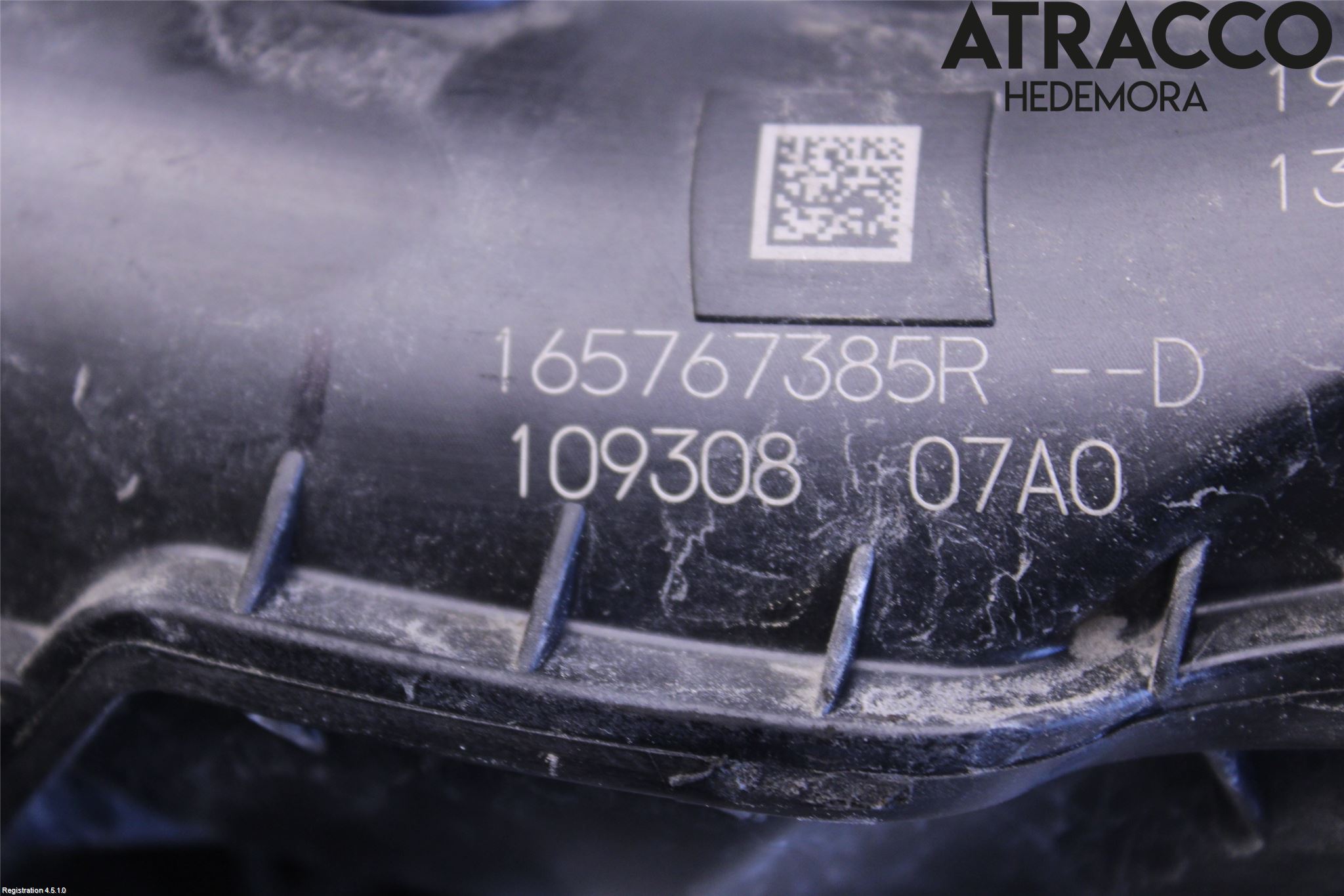 Nissan QASHQAI 17-21 Laddluft-Intercoolerrör