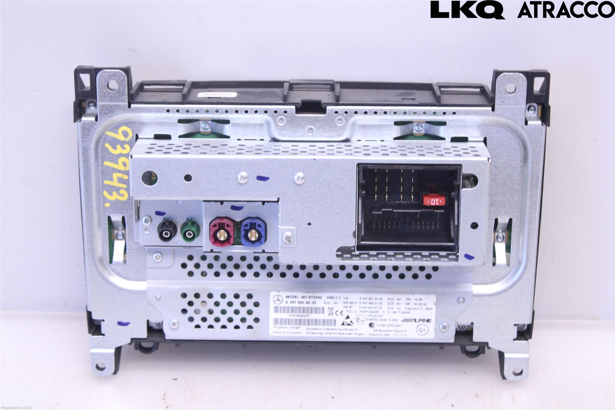 Mercedes-Benz MB VITO/V-KLASS (W640,W447,W448) 14- Cd Radio - Multimediapanel