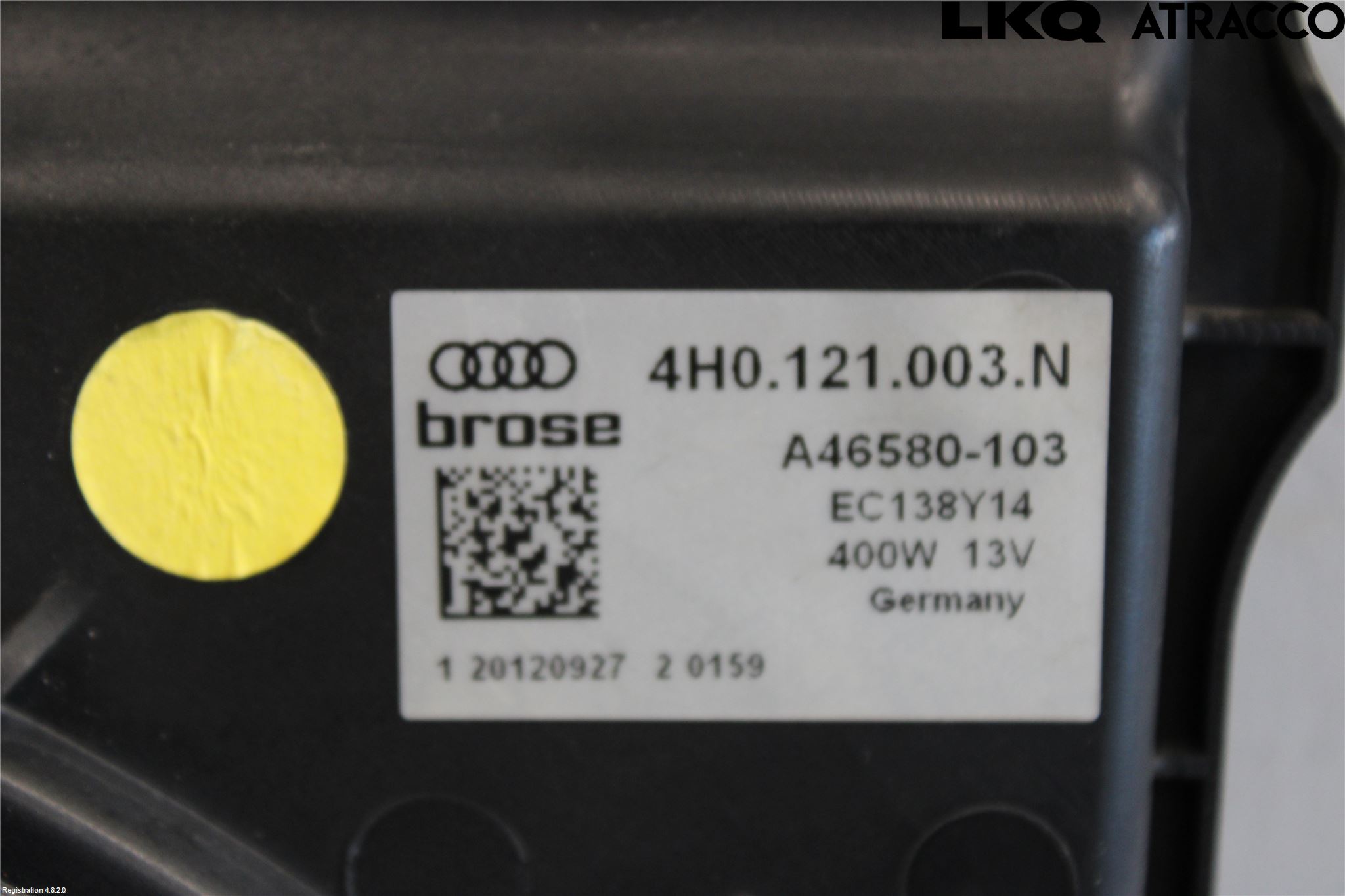 Audi A4 12-15 Kylfläkt El