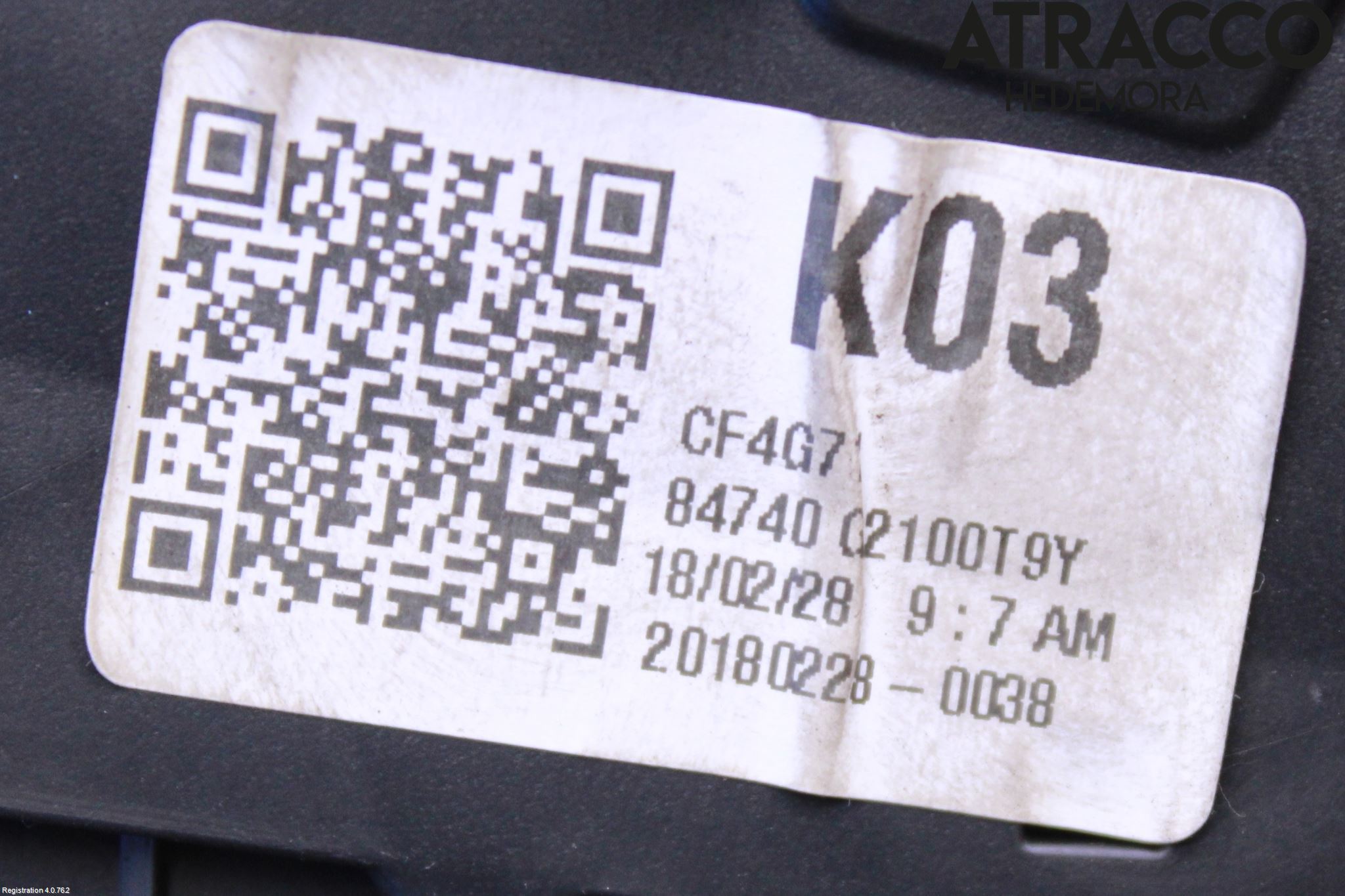 Hyundai IONIQ AE 17-22 Defrosterkanal-Munstycke