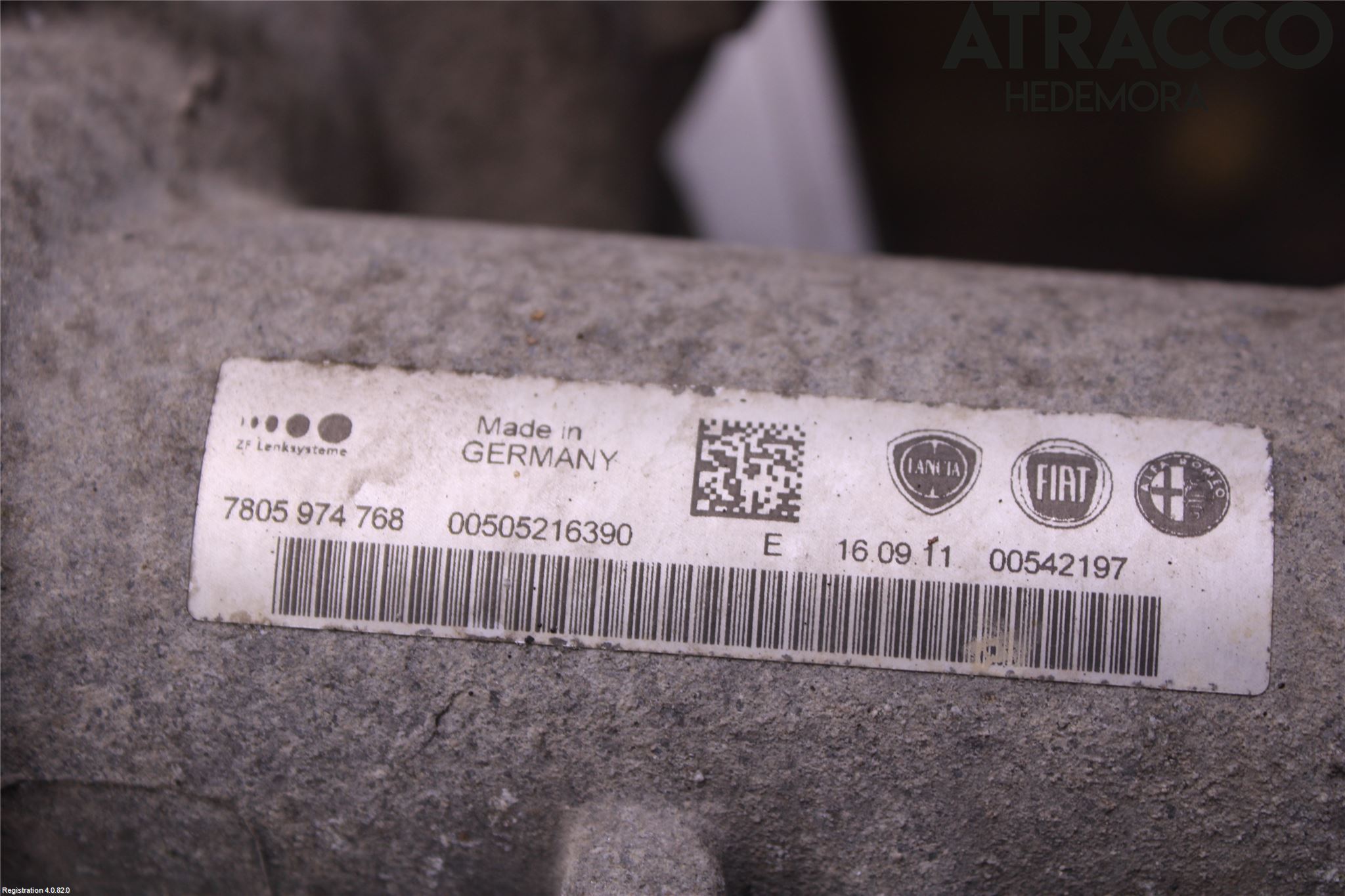 Alfa GIULIETTA Styrväxel Servo -Snäcka