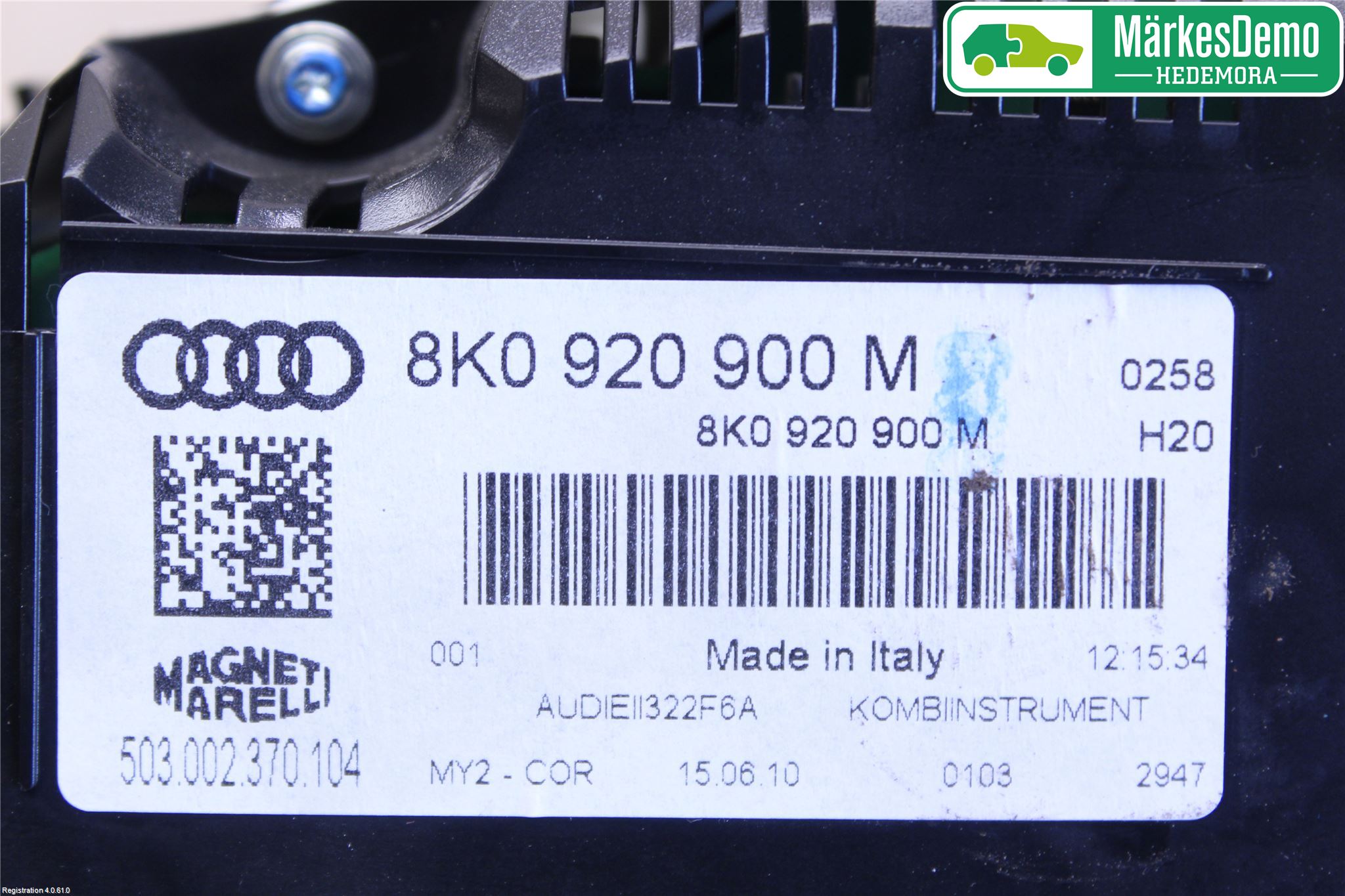 Audi A4/S4 08-11 Instrument Komb