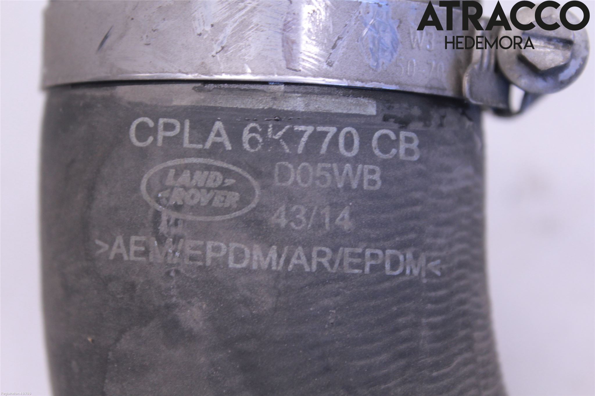 Landrover RANGE ROVER SPORT (L494) 14-22 Laddluft-Intercoolerrör
