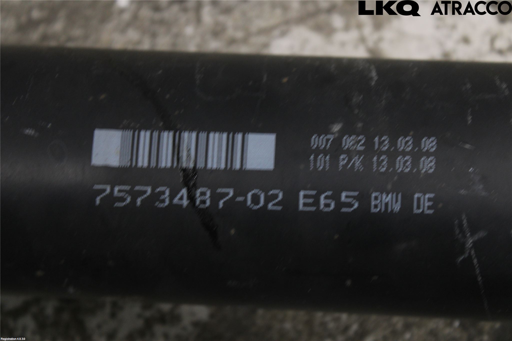 BMW 7 E65/66    00-08 Mellanaxel Komp