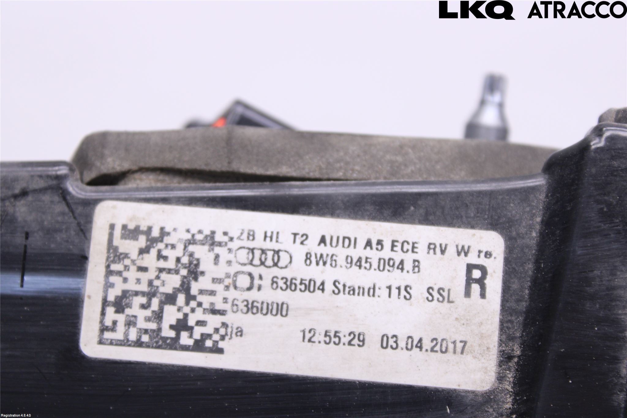 Audi A5 17- Bakljus Lucka Hö