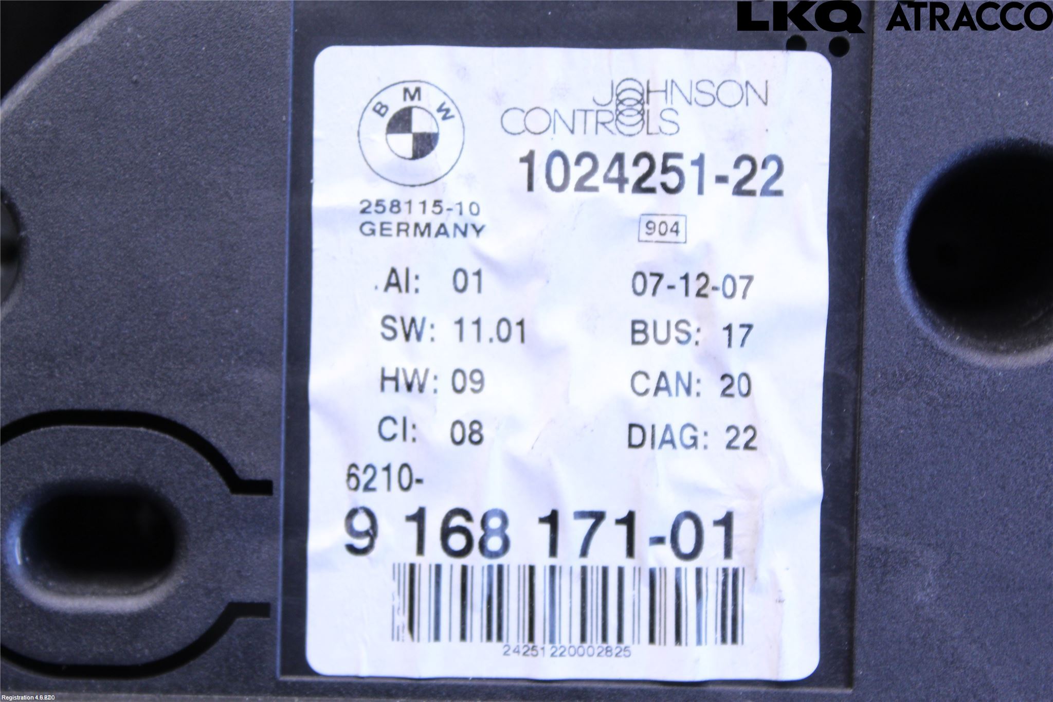 BMW Z4 E86/85Cou/CAB 02-08 Instrument Komb