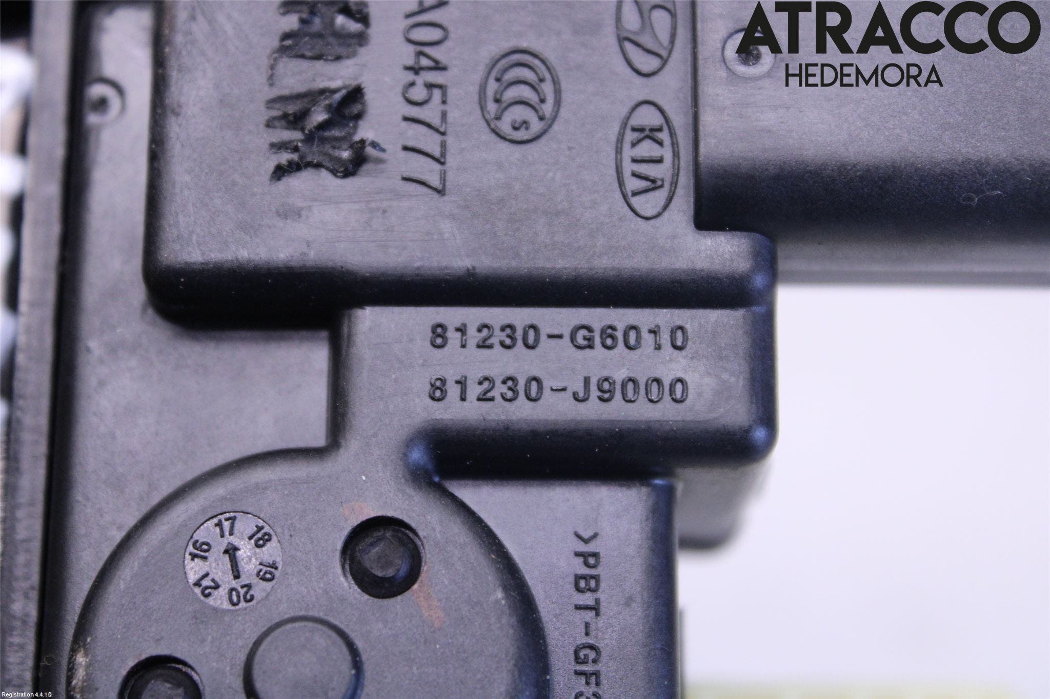 Kia PICANTO 17- Låskista Baklucka