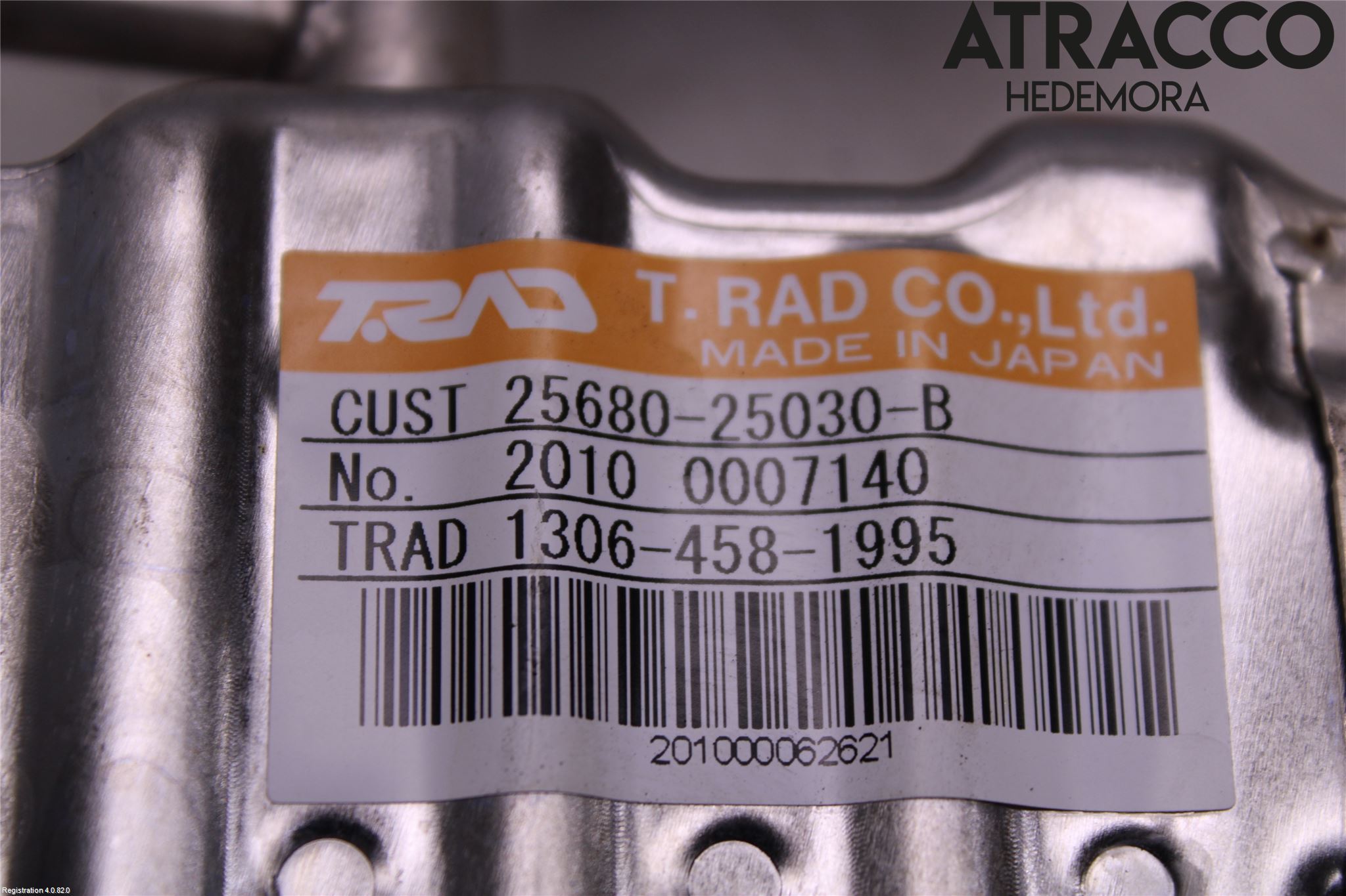 Toyota RAV4 19- Avgaskylare