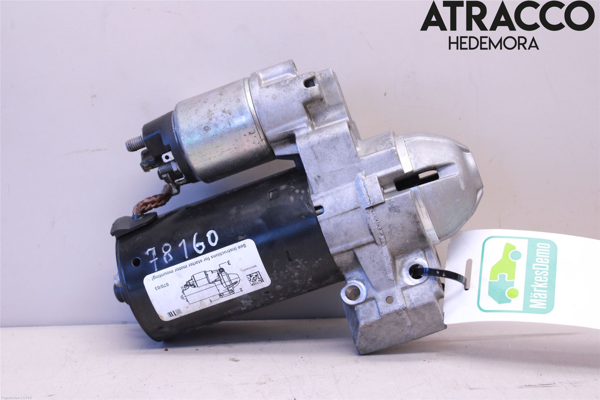 BMW 1 F20/F21 11-19 Startmotor Diesel