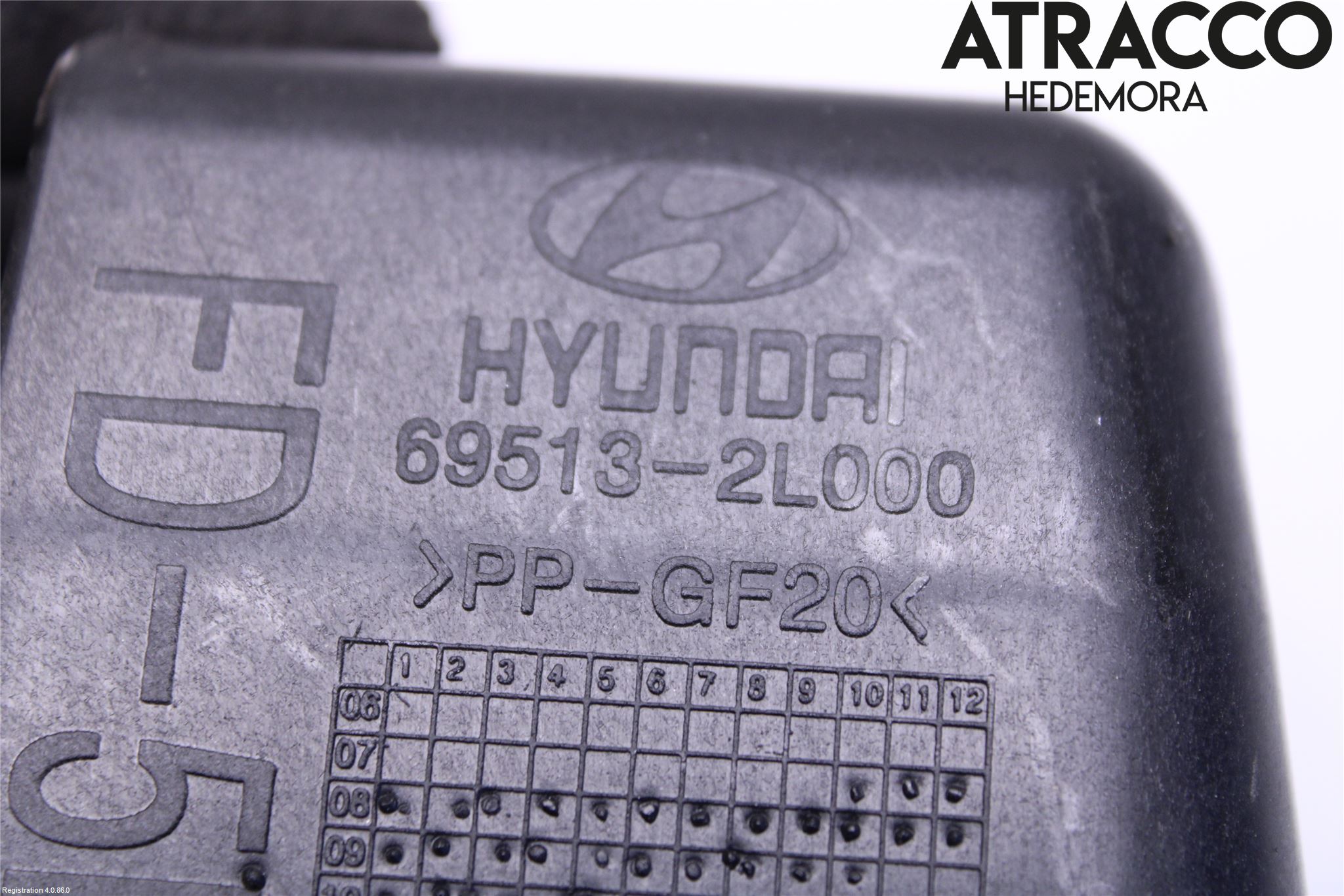 Hyundai i30 FD 07-12 Tanklucka