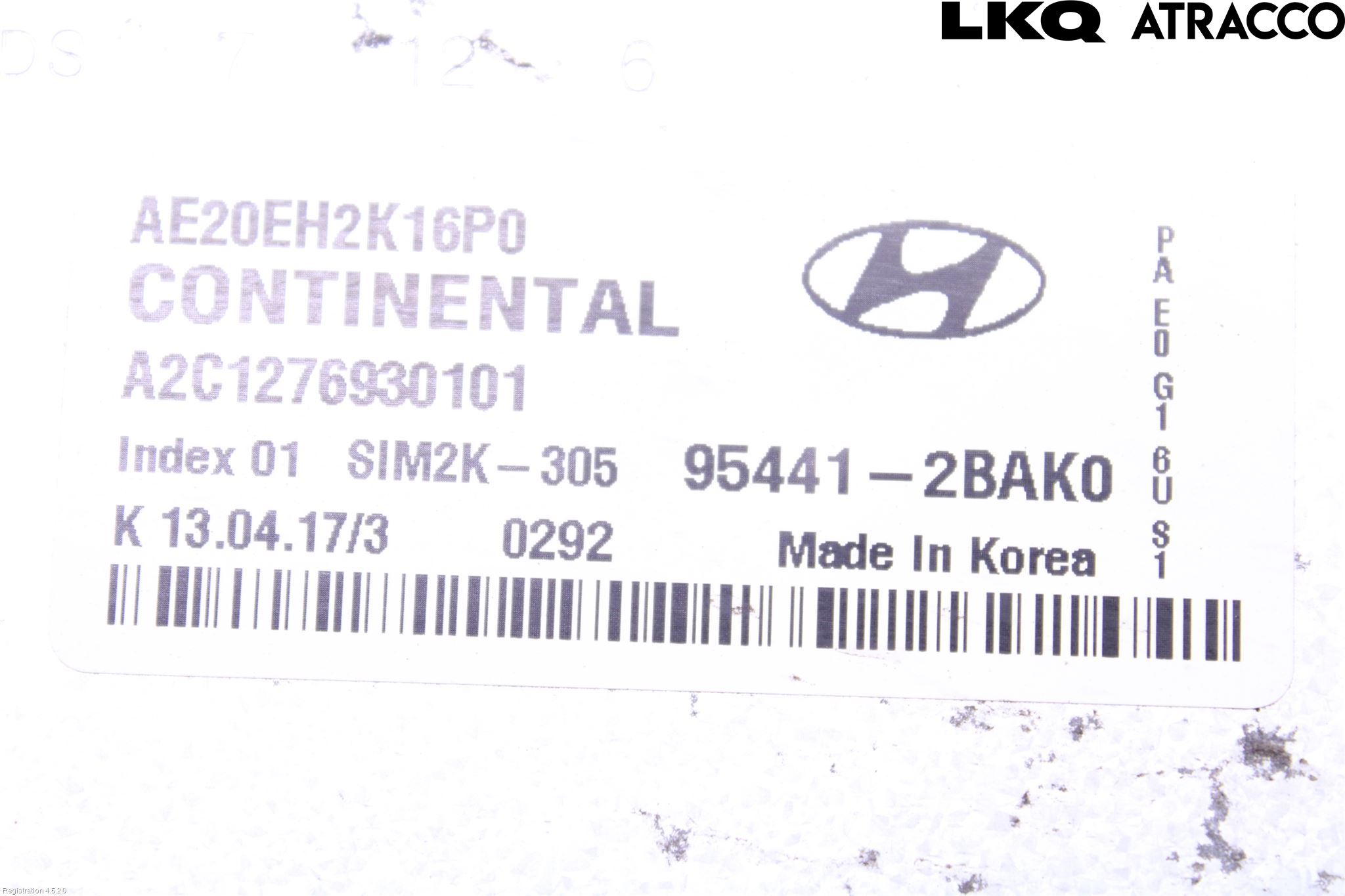 Hyundai IONIQ AE 17-22 Styrenhet Växellåda