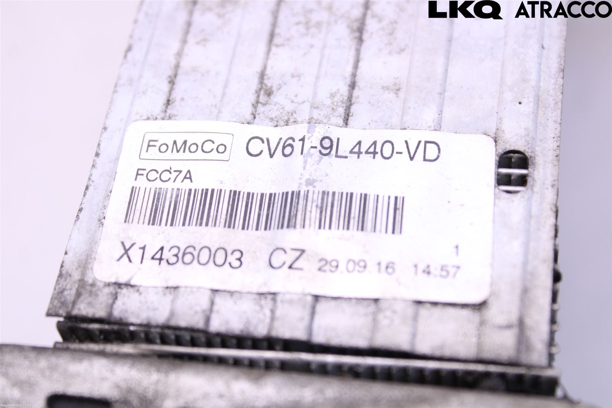 Ford FOCUS 15-18 Laddluft-Intercooler Kyl