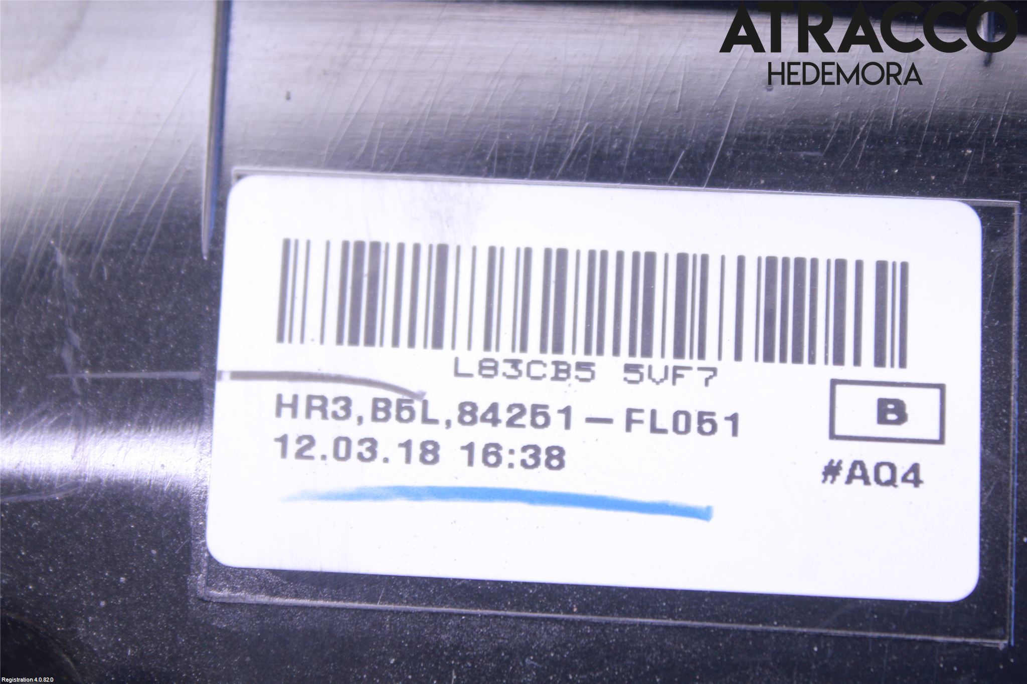 Subaru XV 18-22 Bakljus Lucka Vä