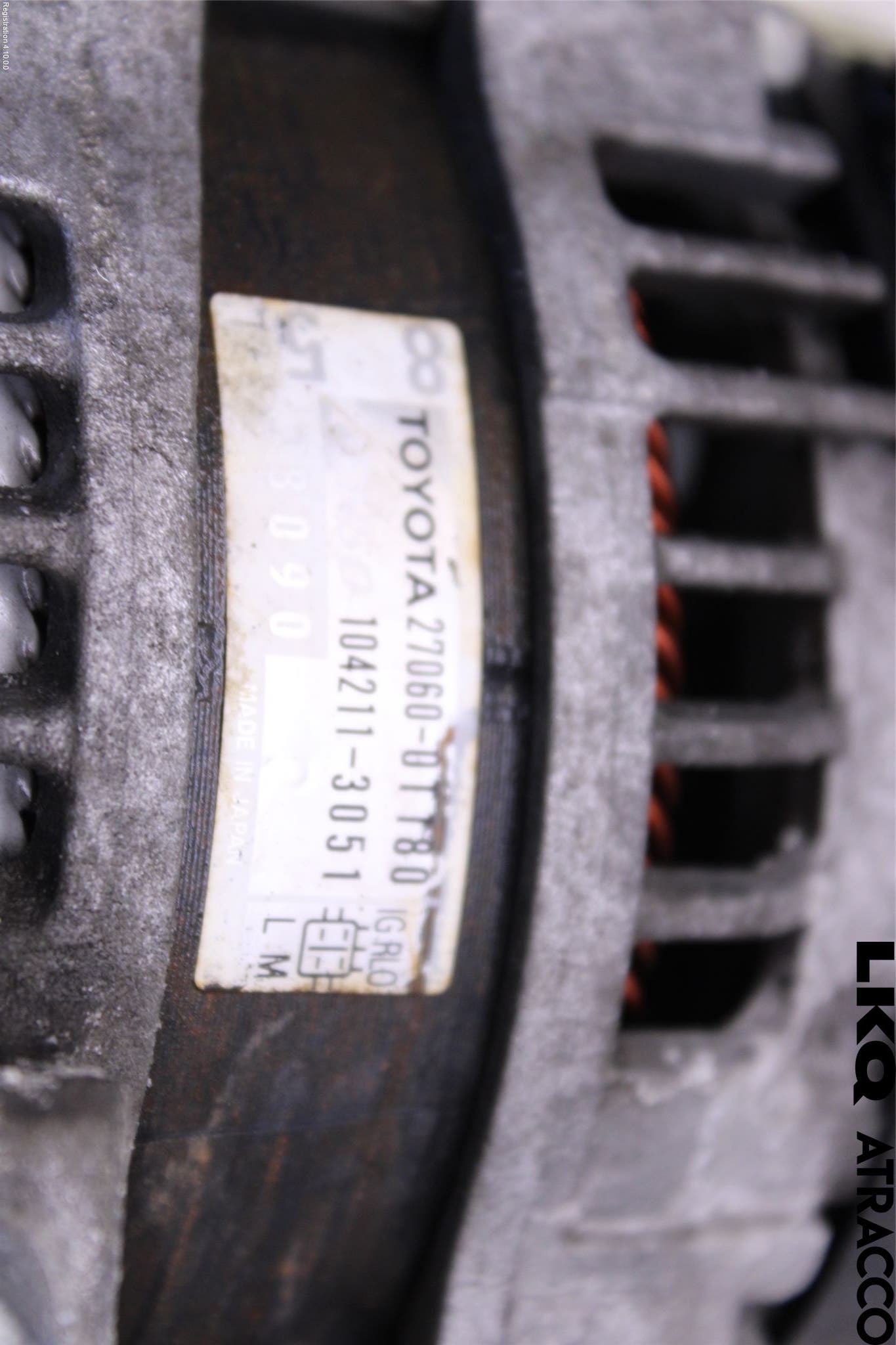 Toyota AVENSIS 09-15 Generator