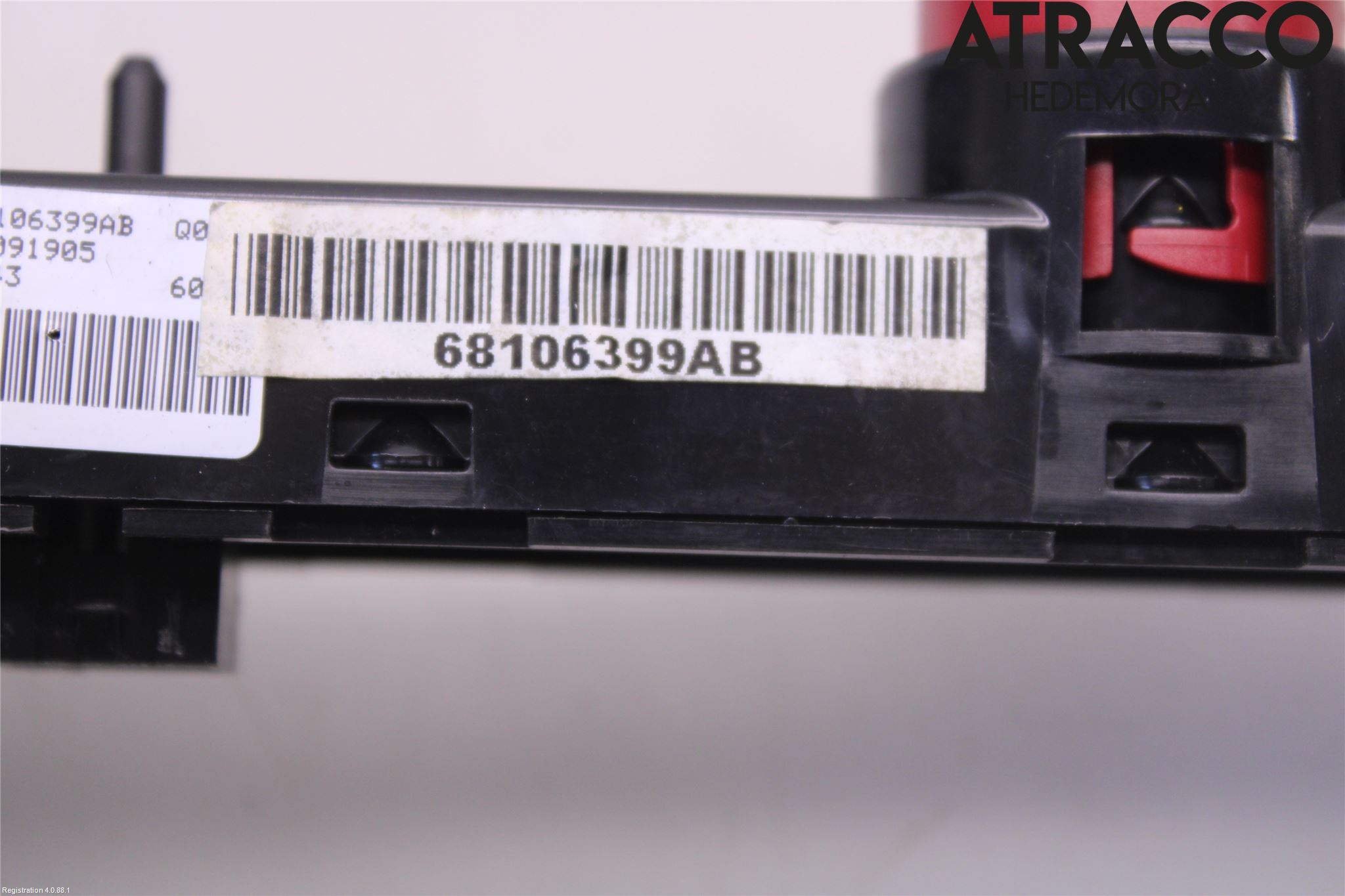 Fiat 500 07- Strömställare Varnings