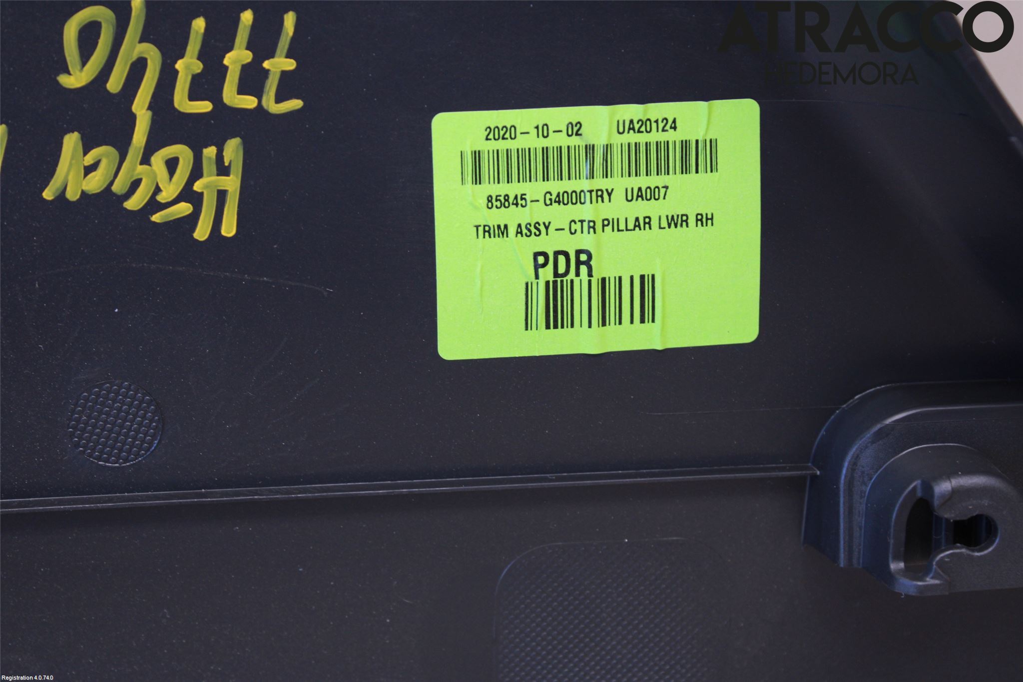 Hyundai i30 PD 17- Inr Plastd A-B-C Stolpe
