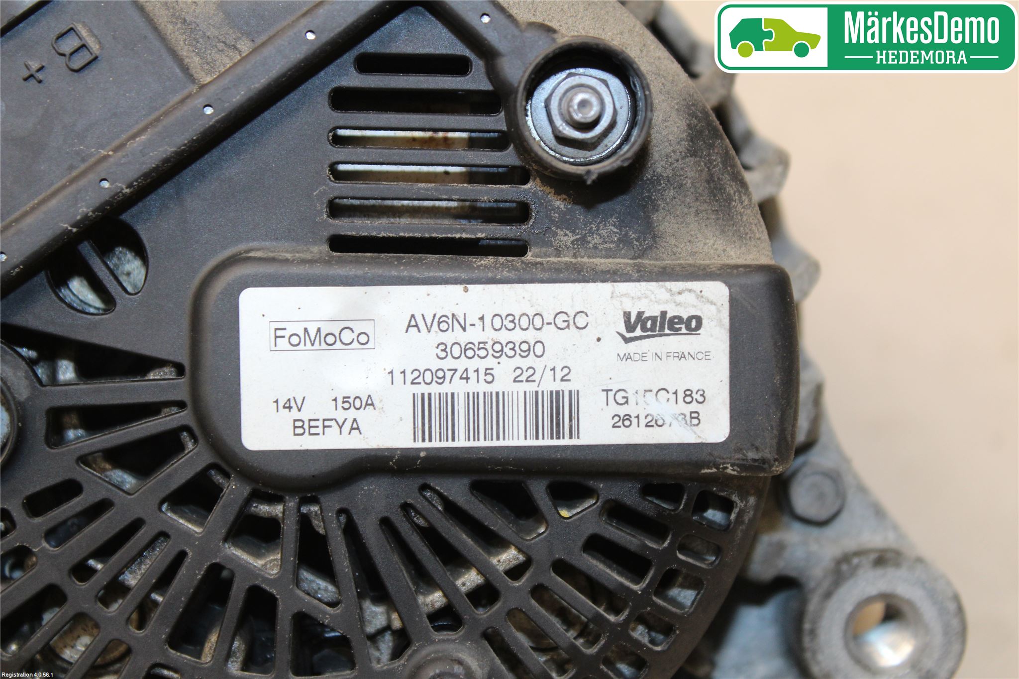 Ford FIESTA 09-12 Generator