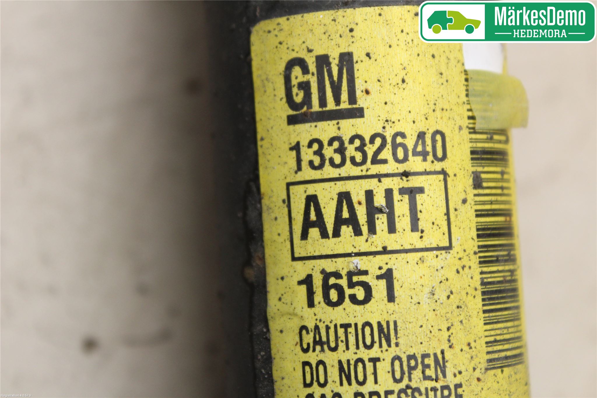 GM CHEVROLET CRUZE Stötdämpare Bak