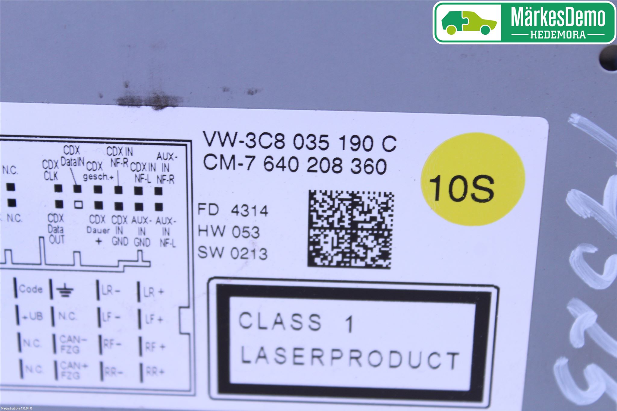 Volkswagen VW PASSAT 11-14 Cd Radio - Multimediapanel