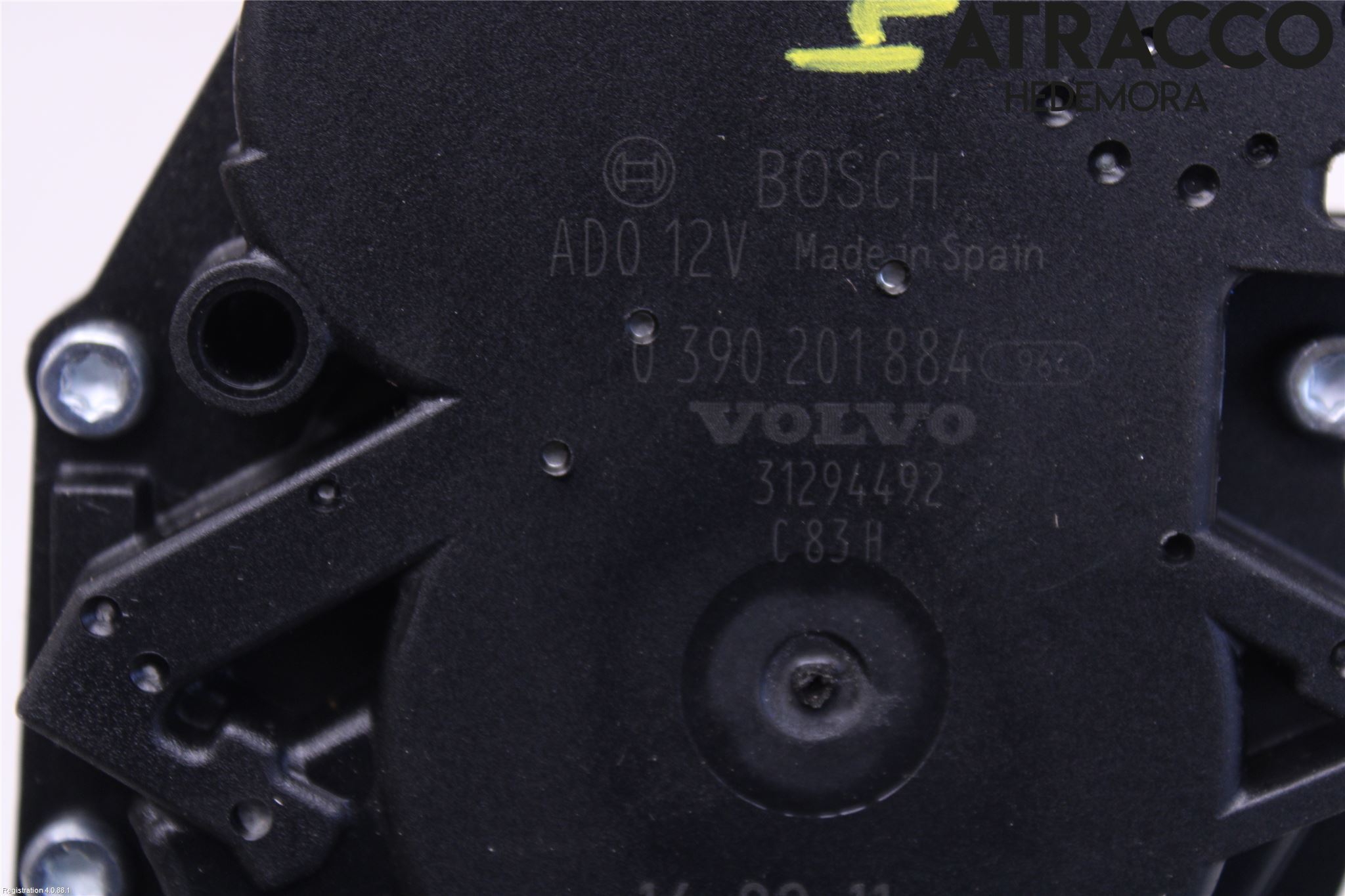 Volvo V40 12-19 Torkarmotor Baklucka
