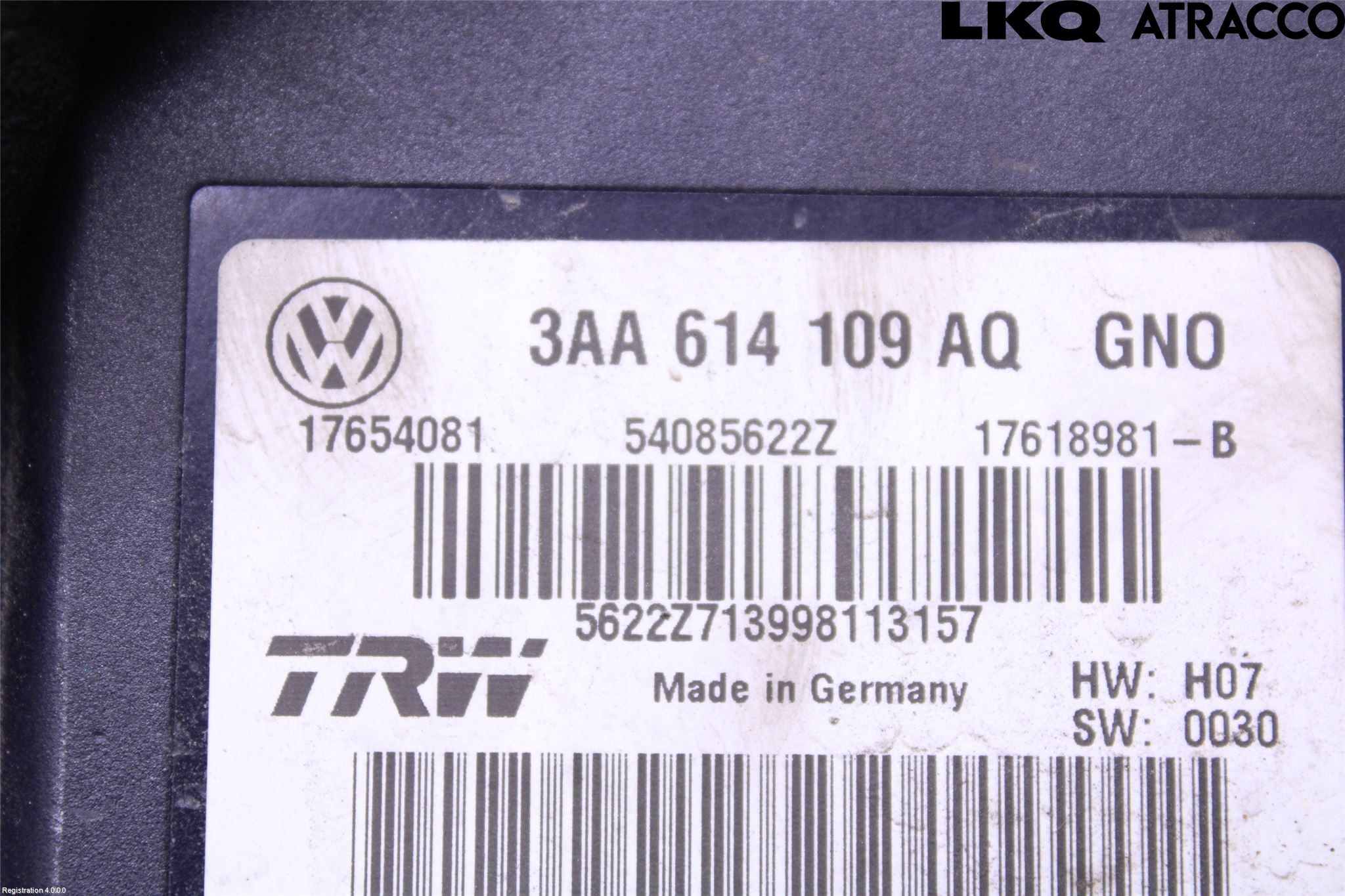 Volkswagen VW PASSAT 11-14 Abs Hydraulaggregat