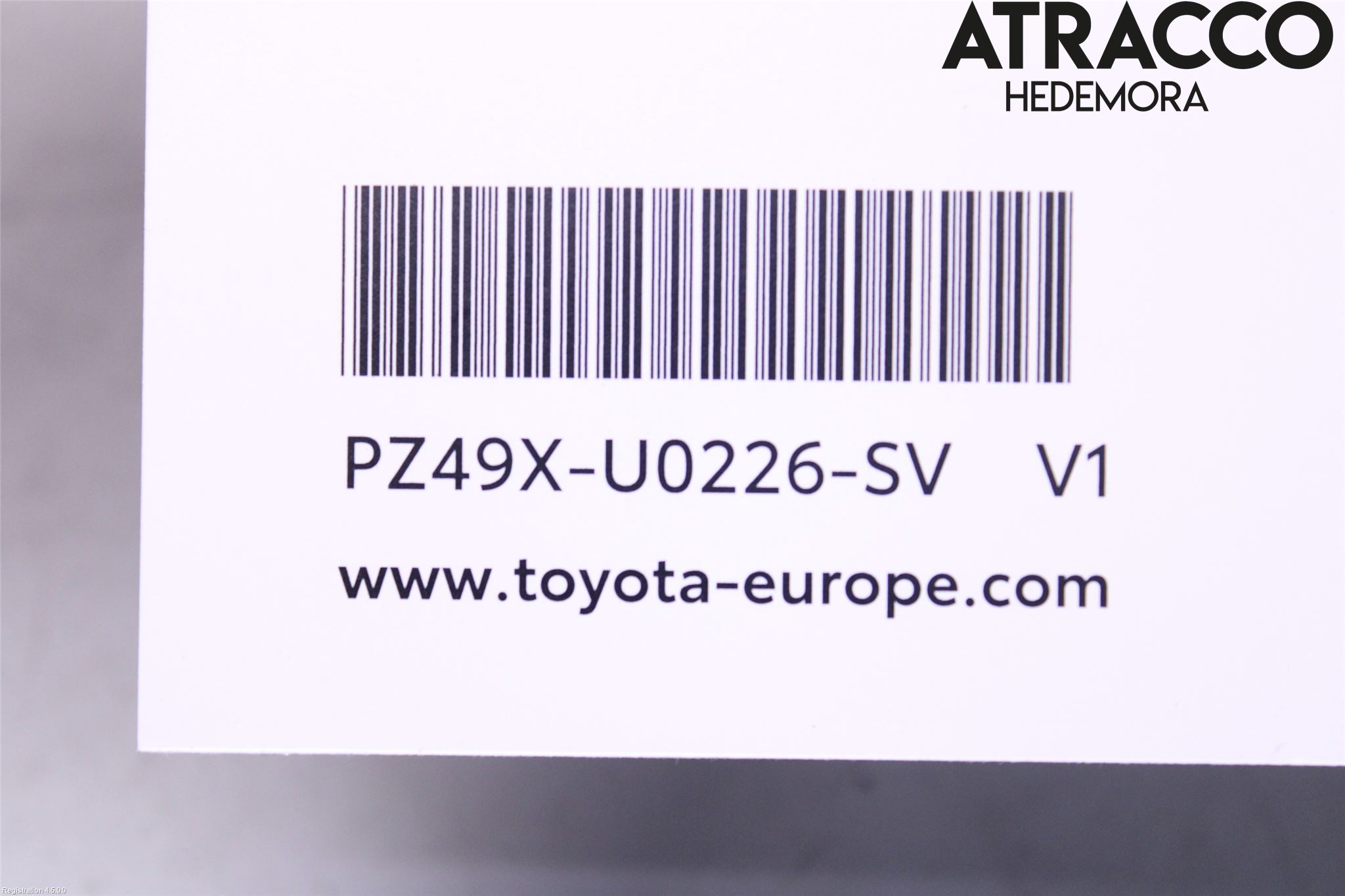 Toyota COROLLA 19- Instruktionsbok