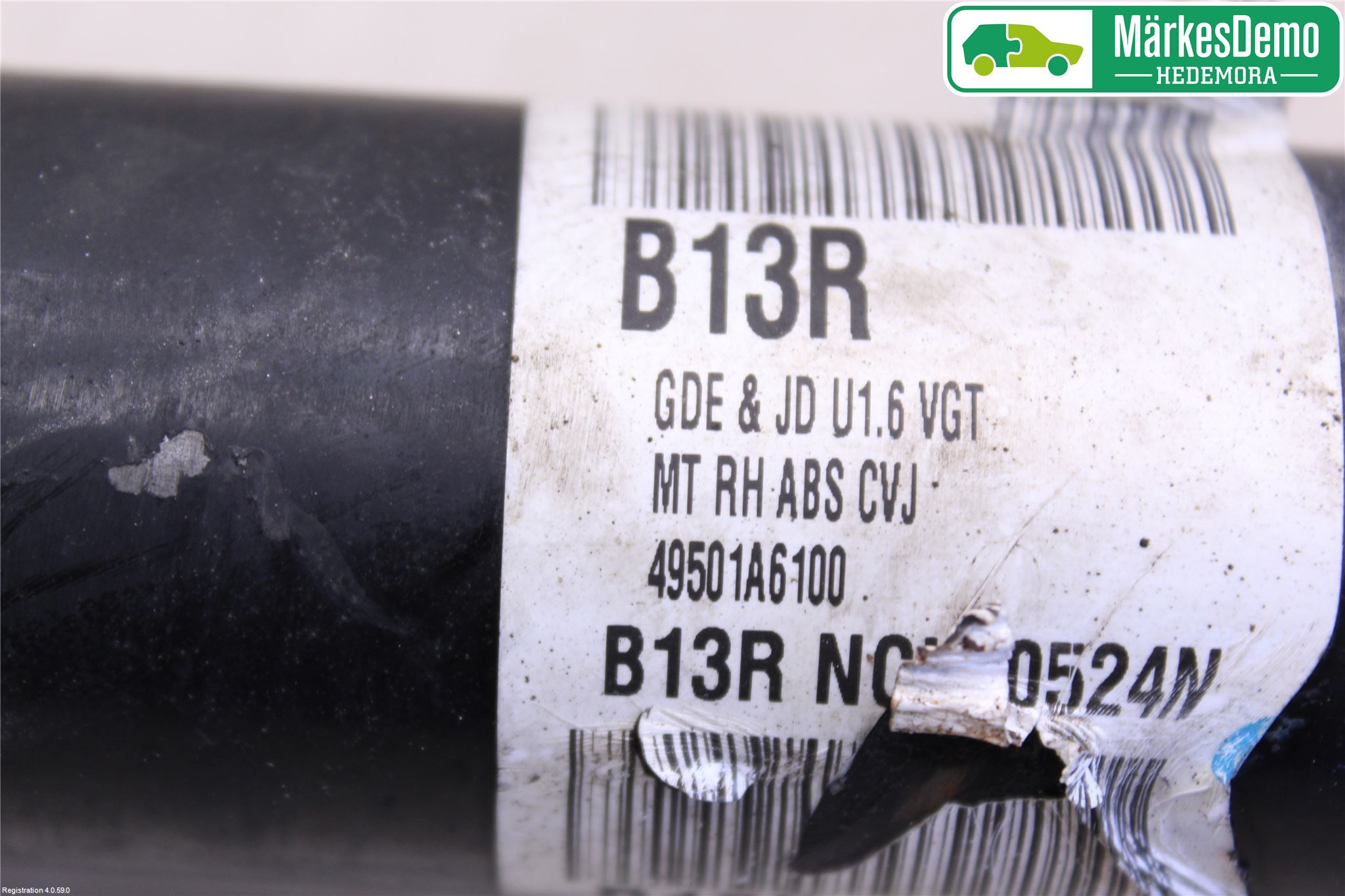 Kia CEED 12-18 Drivaxel Fram Höger