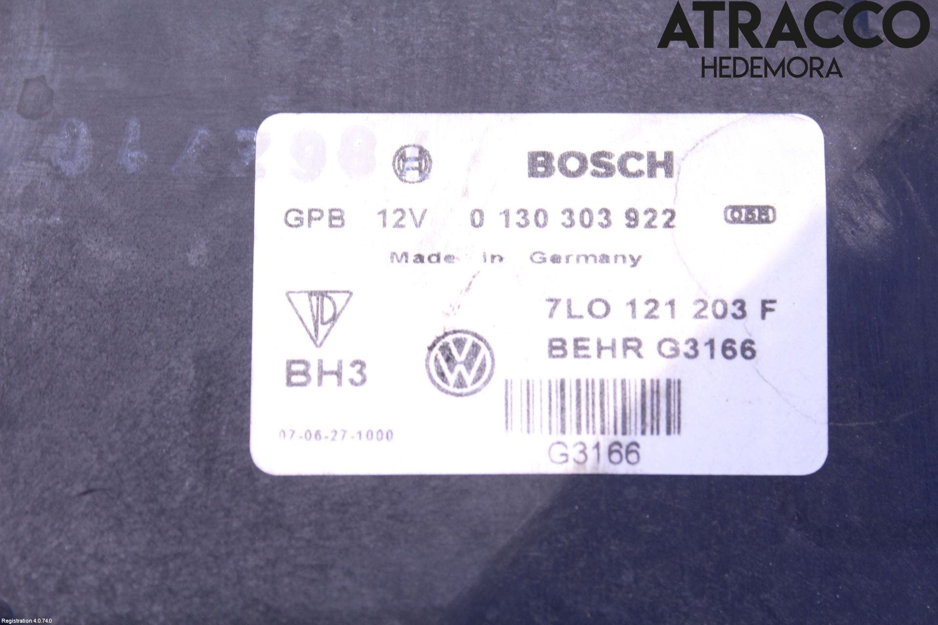 Porsche CAYENNE 03- Kylfläkt El