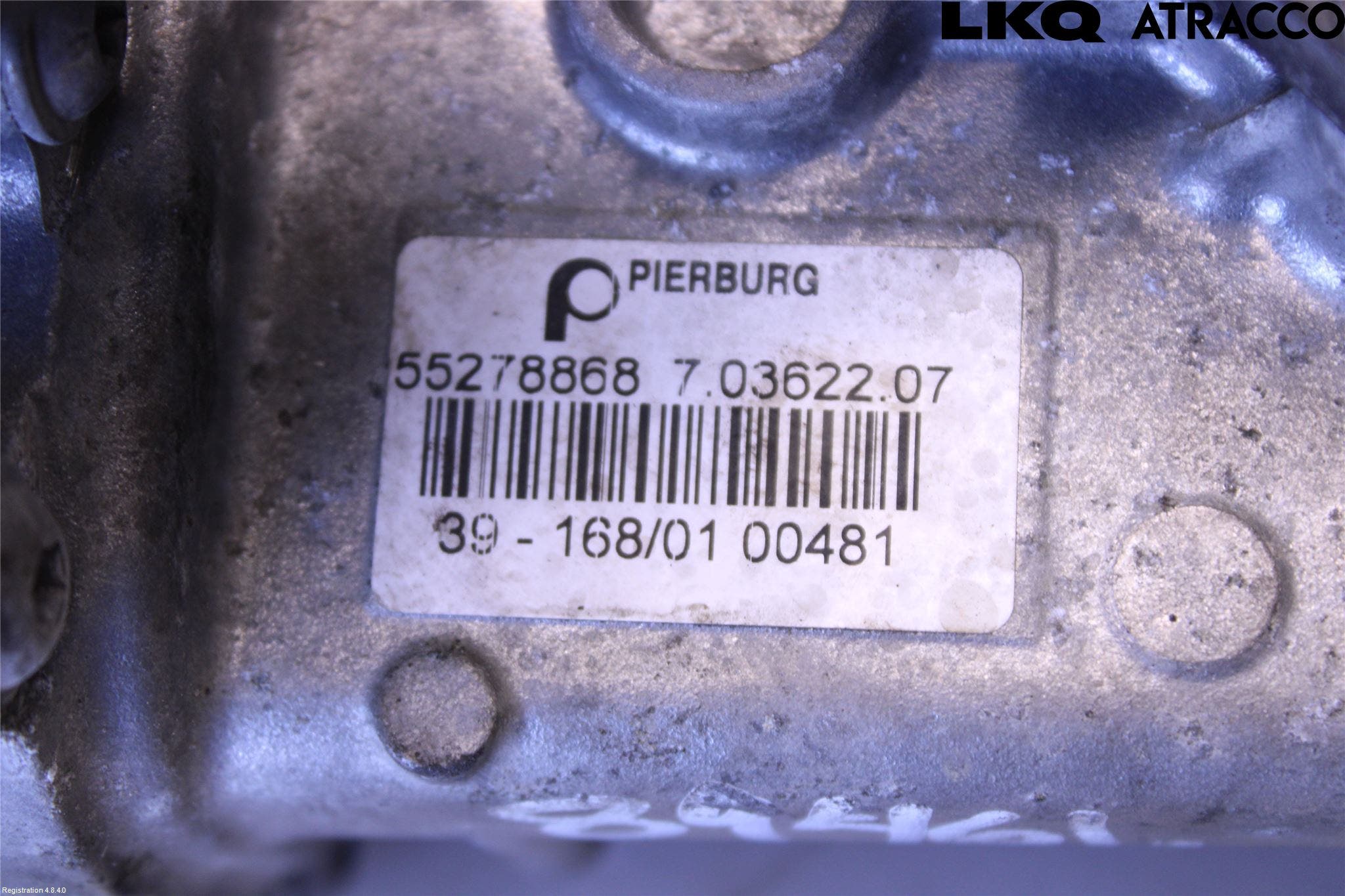 Opel CORSA D 07-14 Avgaskylare