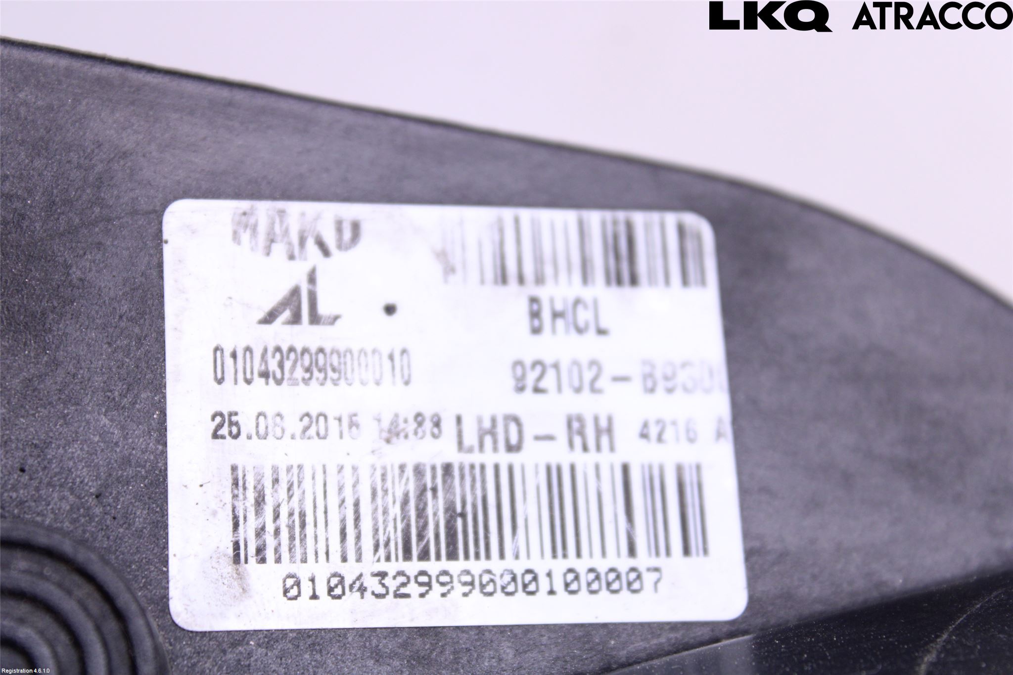 Hyundai i10 BA 14-16 Strålkastare Höger
