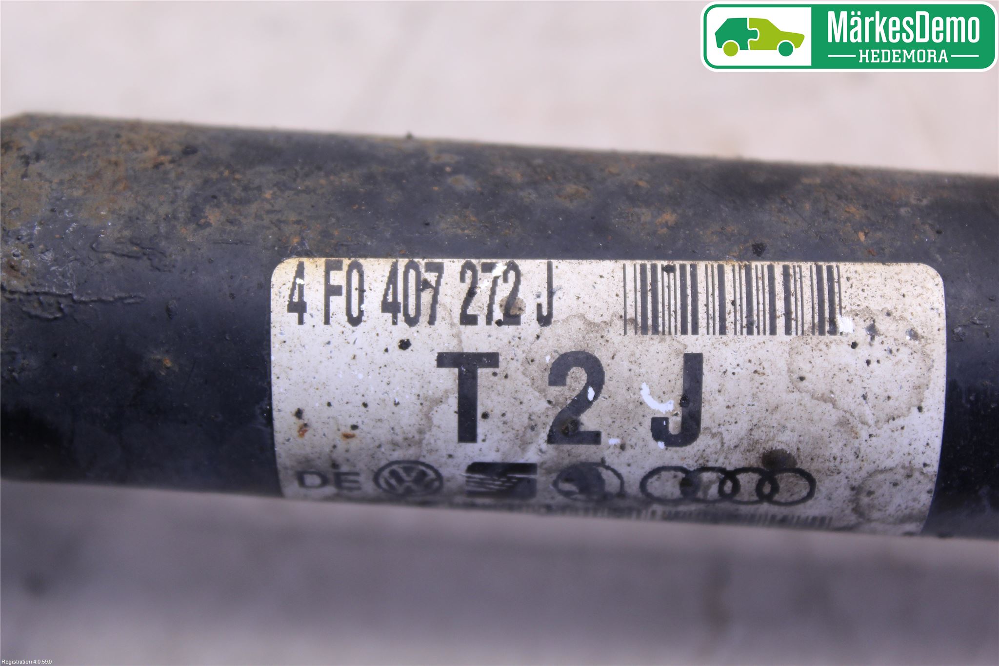 Audi A6/S6     05-11 Drivaxel Fram Höger