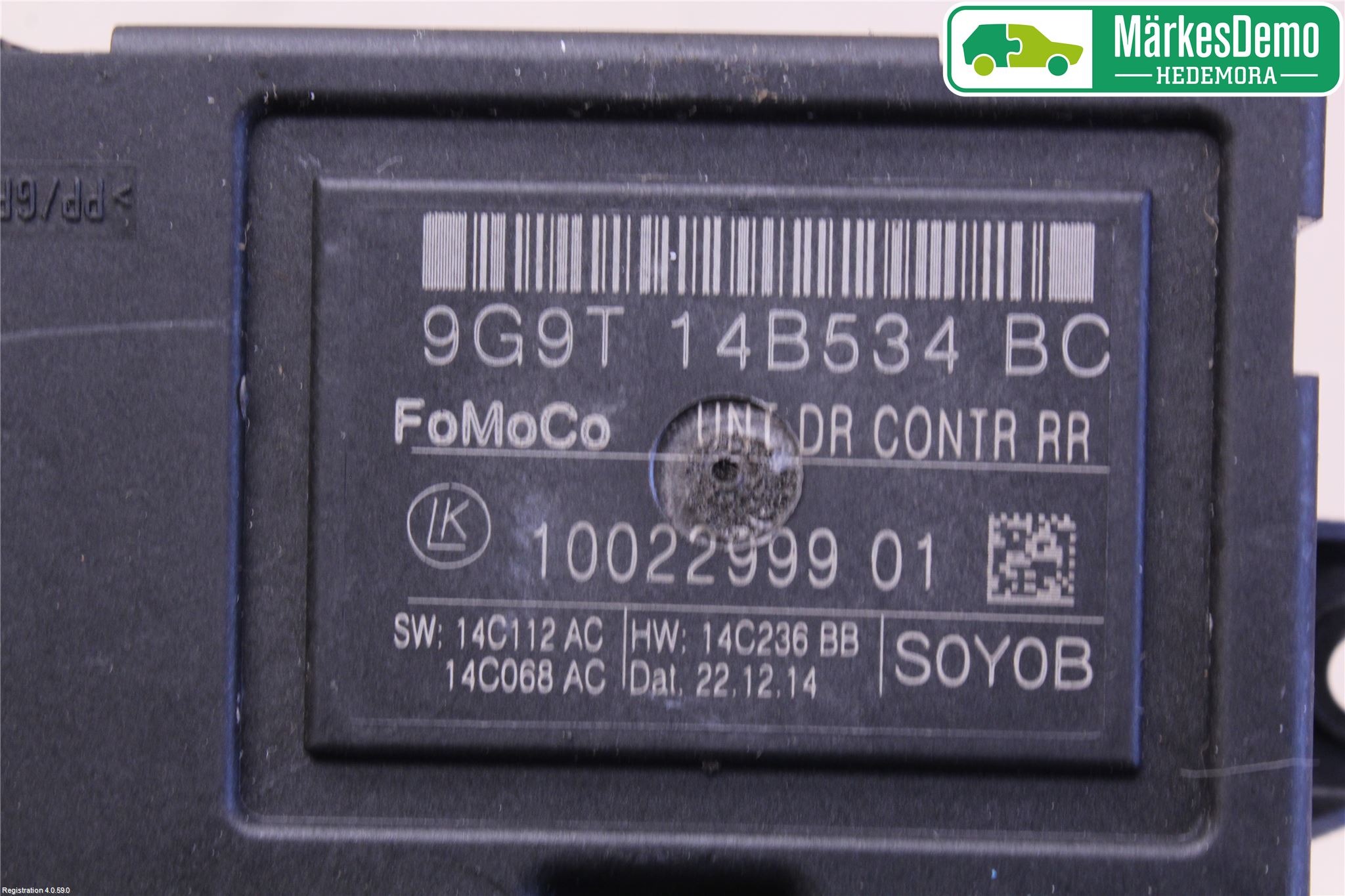 Volvo XC60 14-17 Styrenhet Dörr