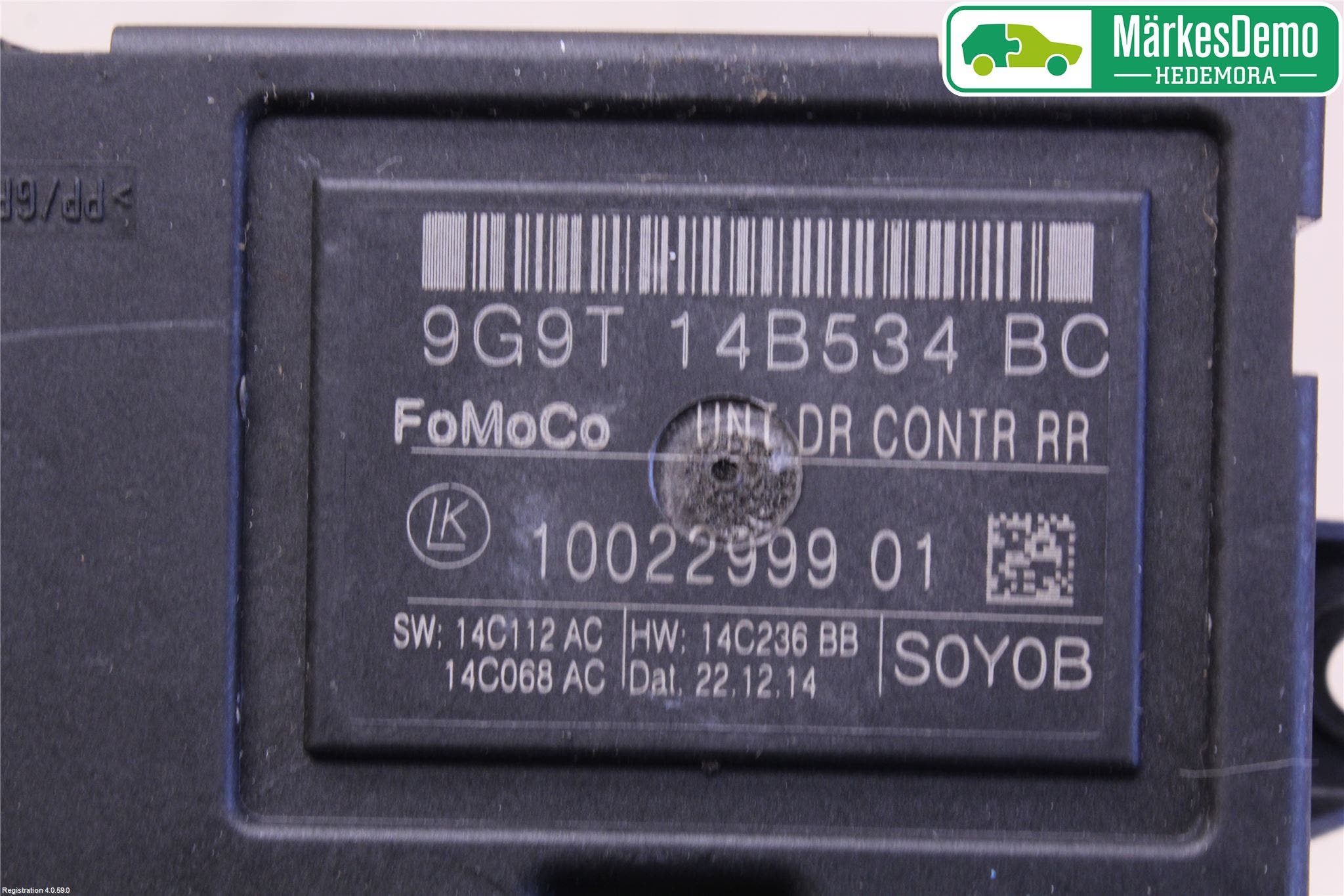 Volvo XC60 14-17 Styrenhet Dörr