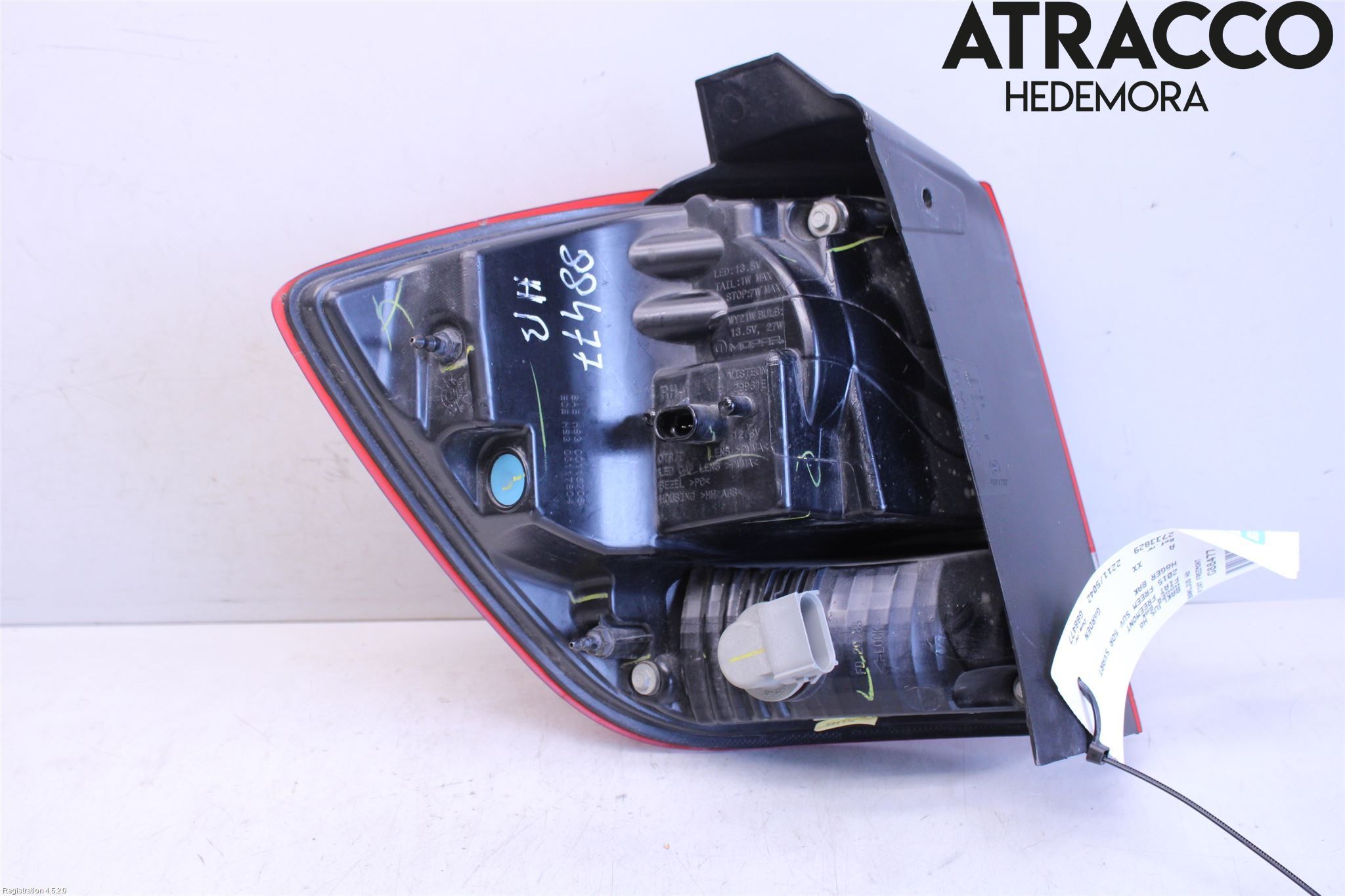 Fiat FREEMONT Bakljus Höger