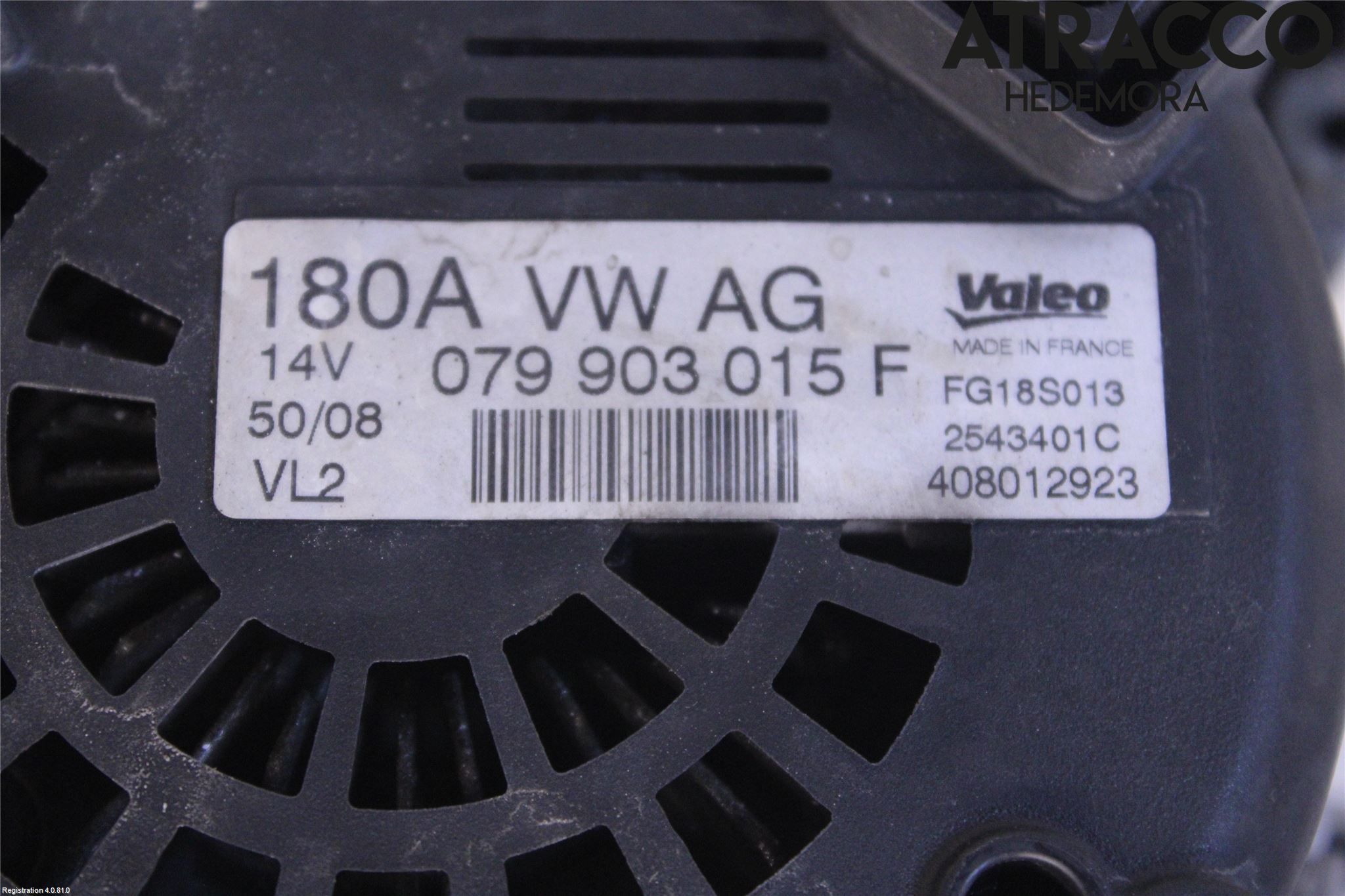 Audi A5 07-16 Generator