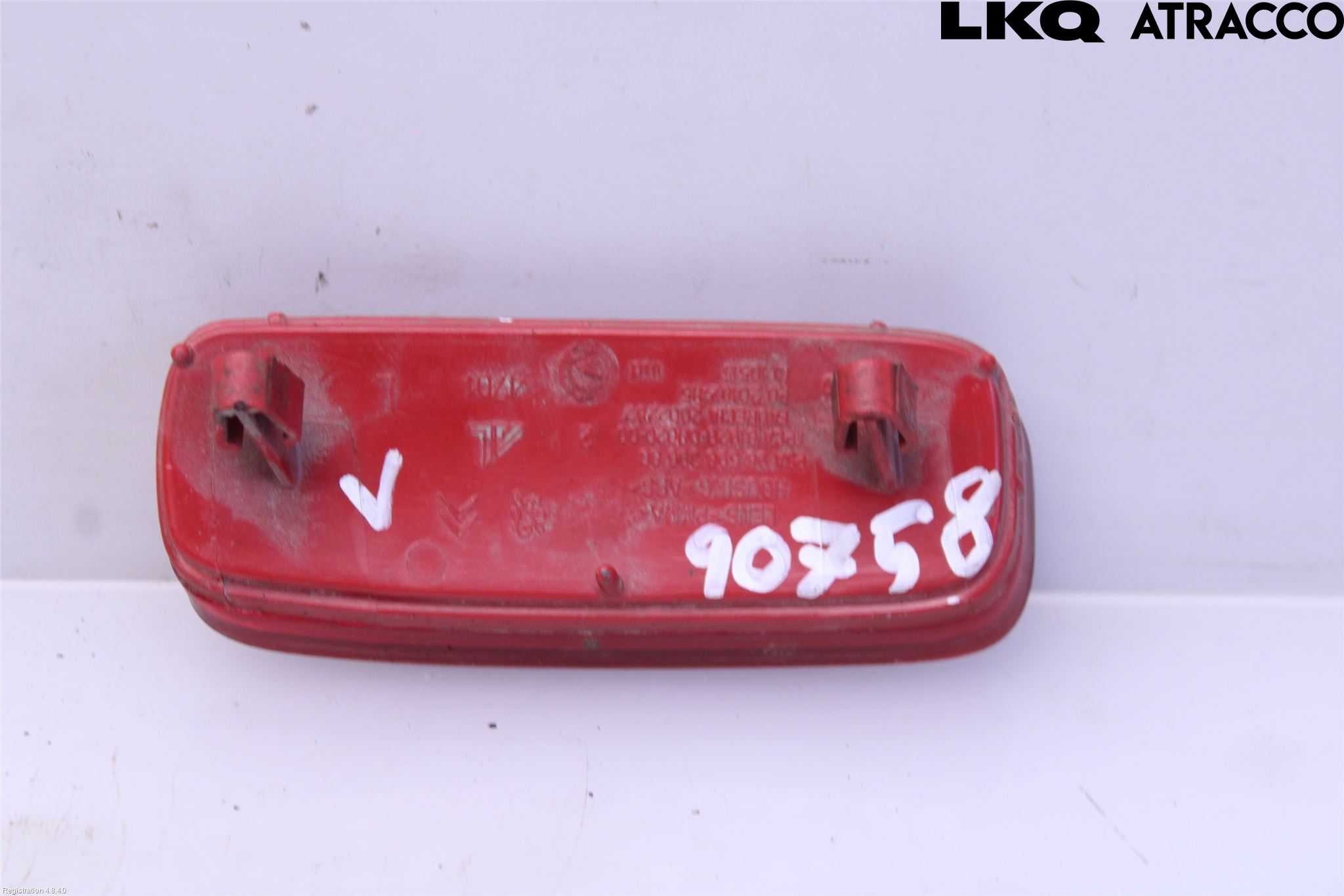 Citroen JUMPY 07-16 Dimljus/Reflex Bak