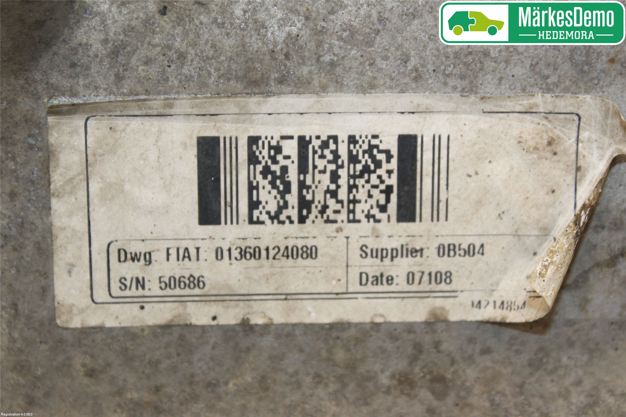 Peugeot BIPPER Framvagnsbalk