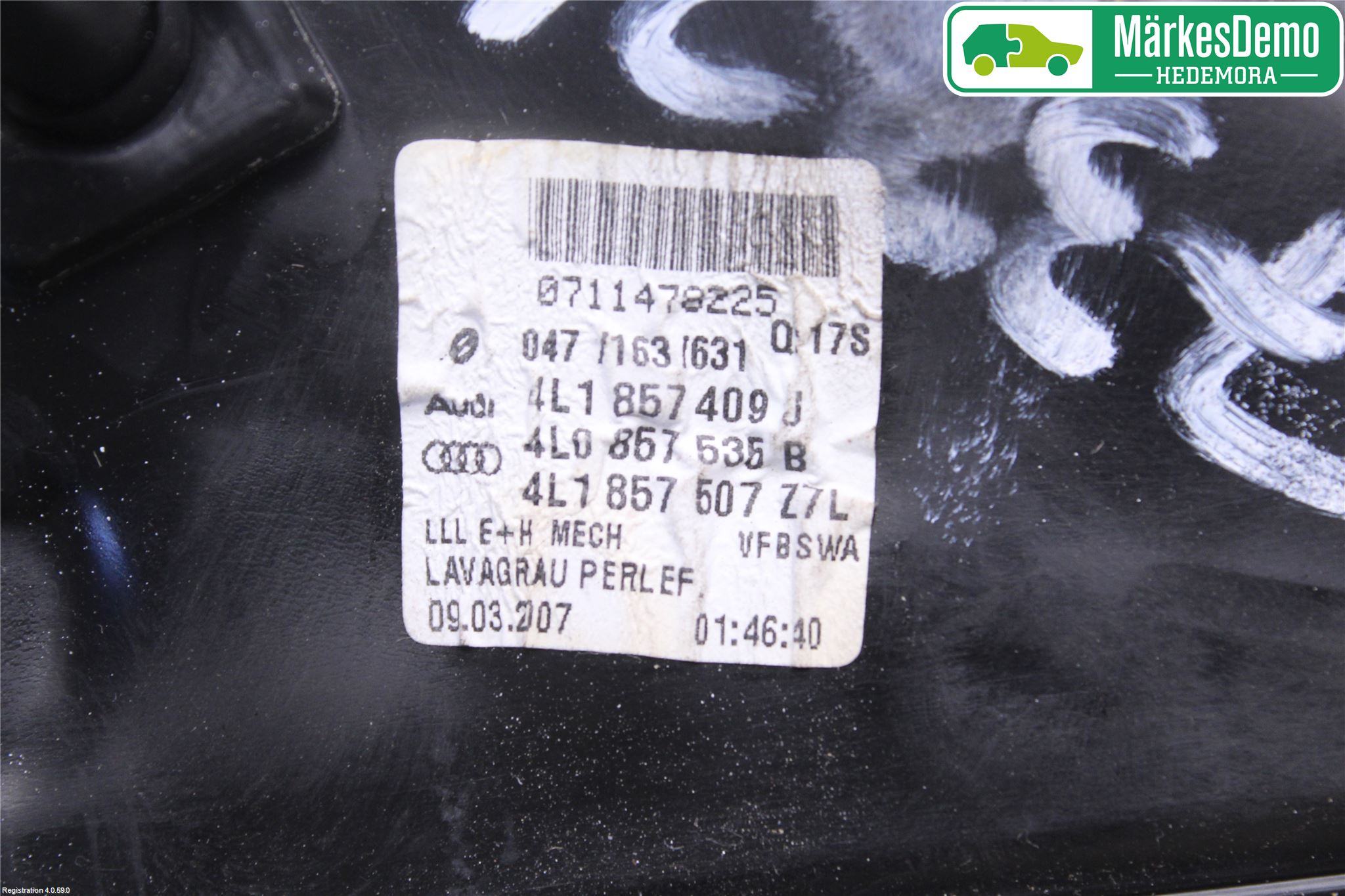 Audi Q7/SQ7 Spegel Yttre El Vä