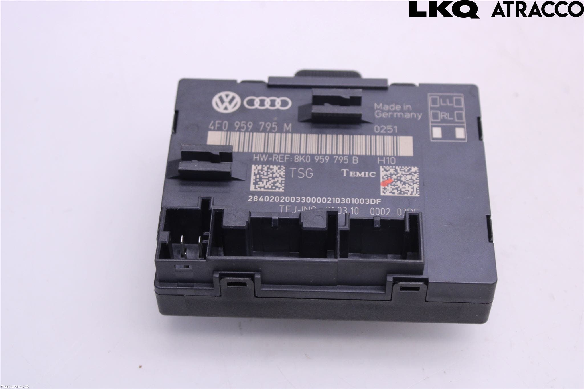 Audi A6/S6 05-11 Styrenhet Dörr