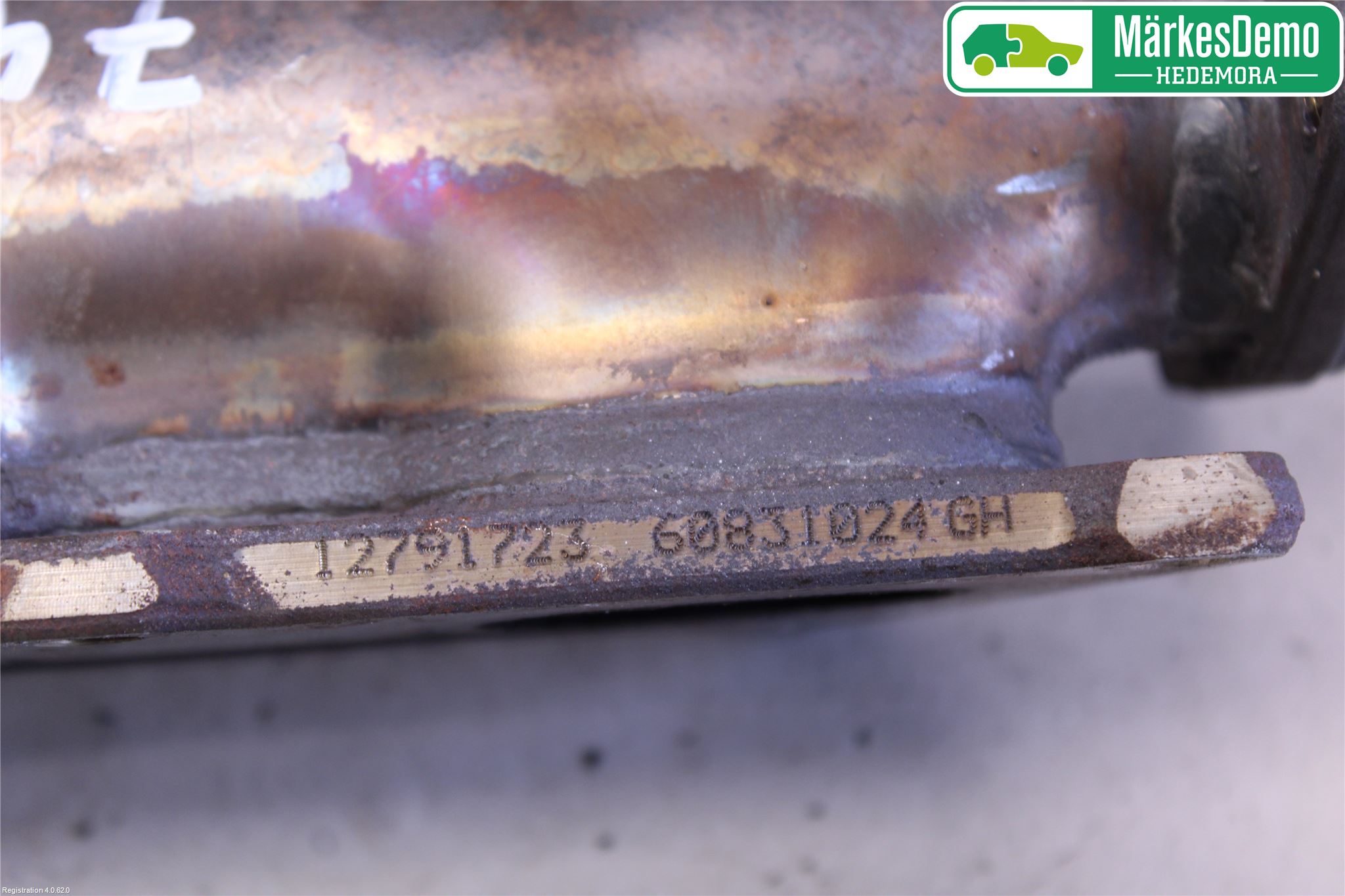 Saab 9-3 VER 2 Grenrör Avgas