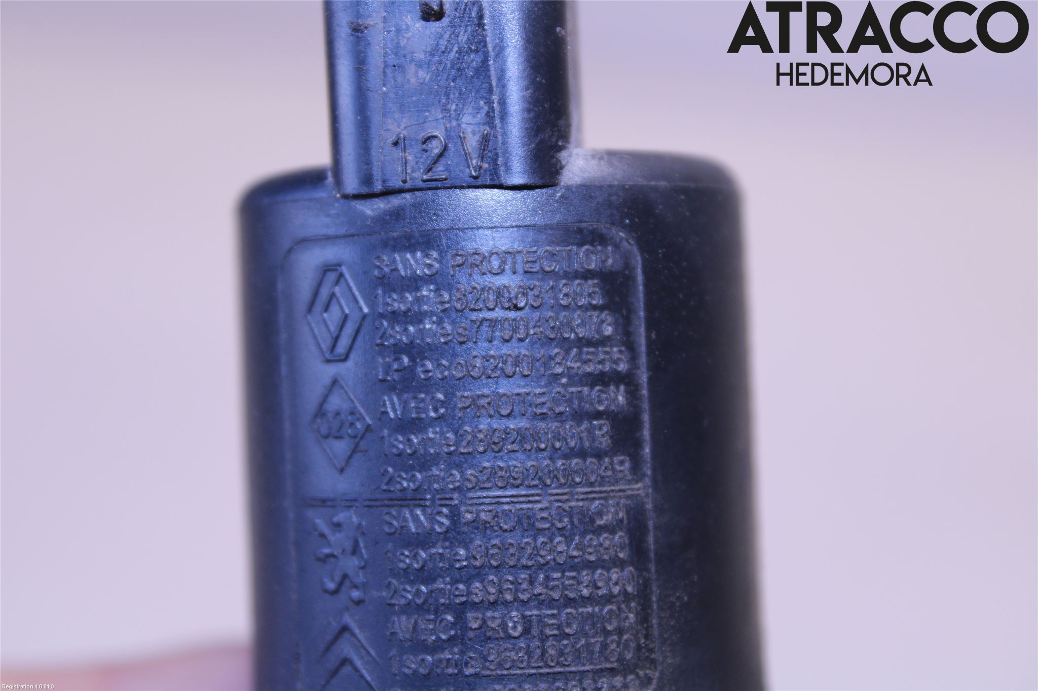 Citroen C5     05-08 Spolarpump Vindruta