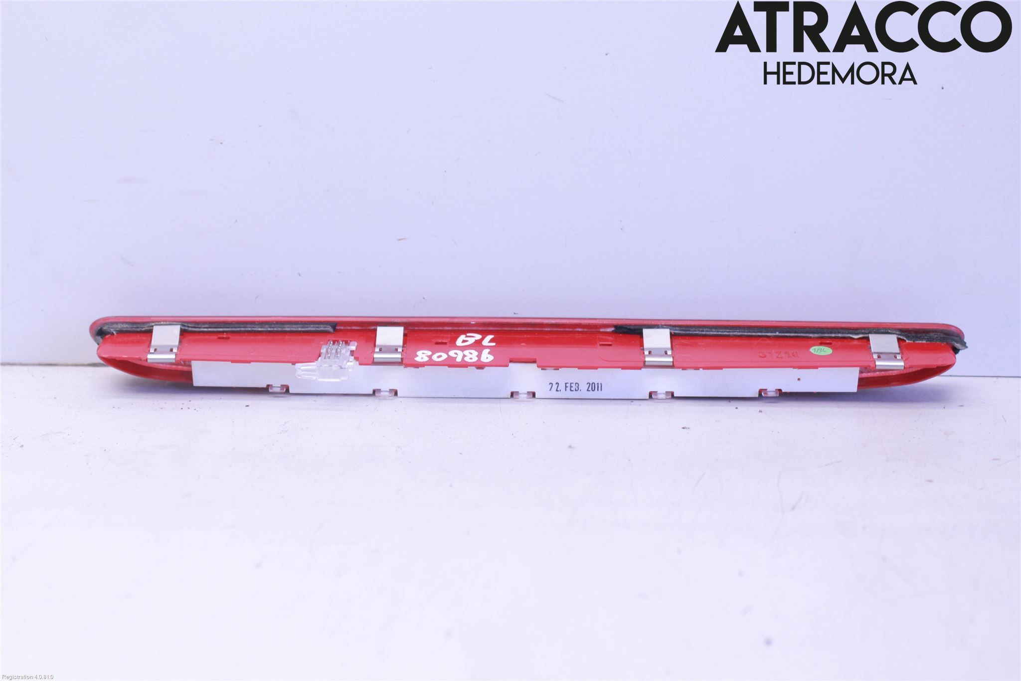 Opel ASTRA J 10-15 Bromsljus Bakruta