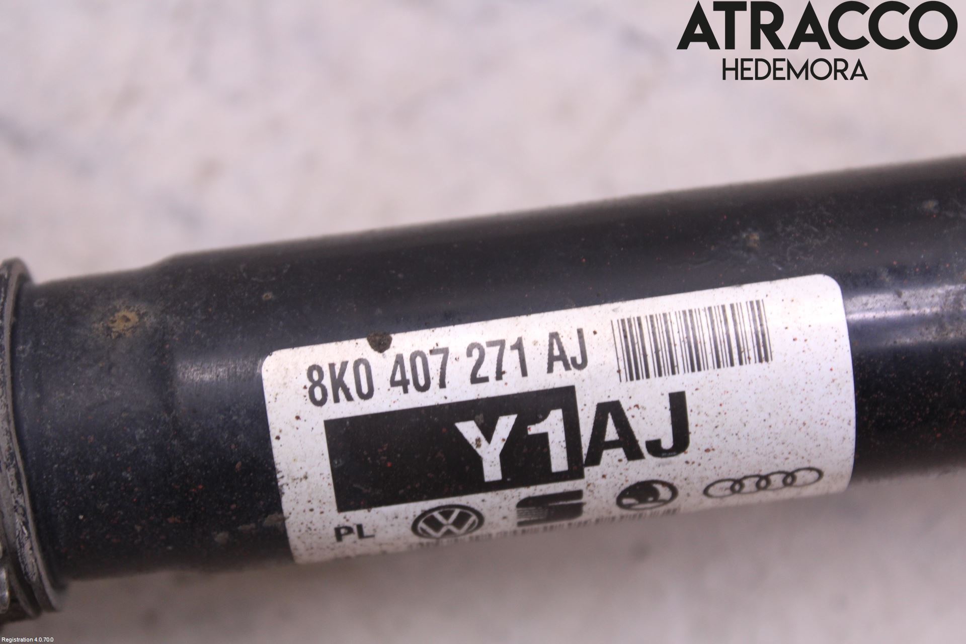 Audi A4 12-15 Drivaxel Fram Vänster