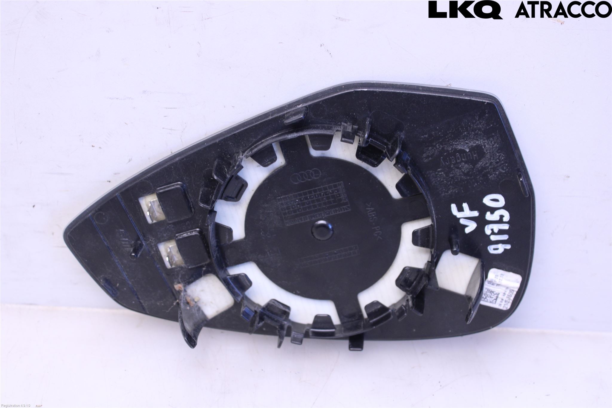 Audi A4/S4 B9 16-19 Spegelglas Vä