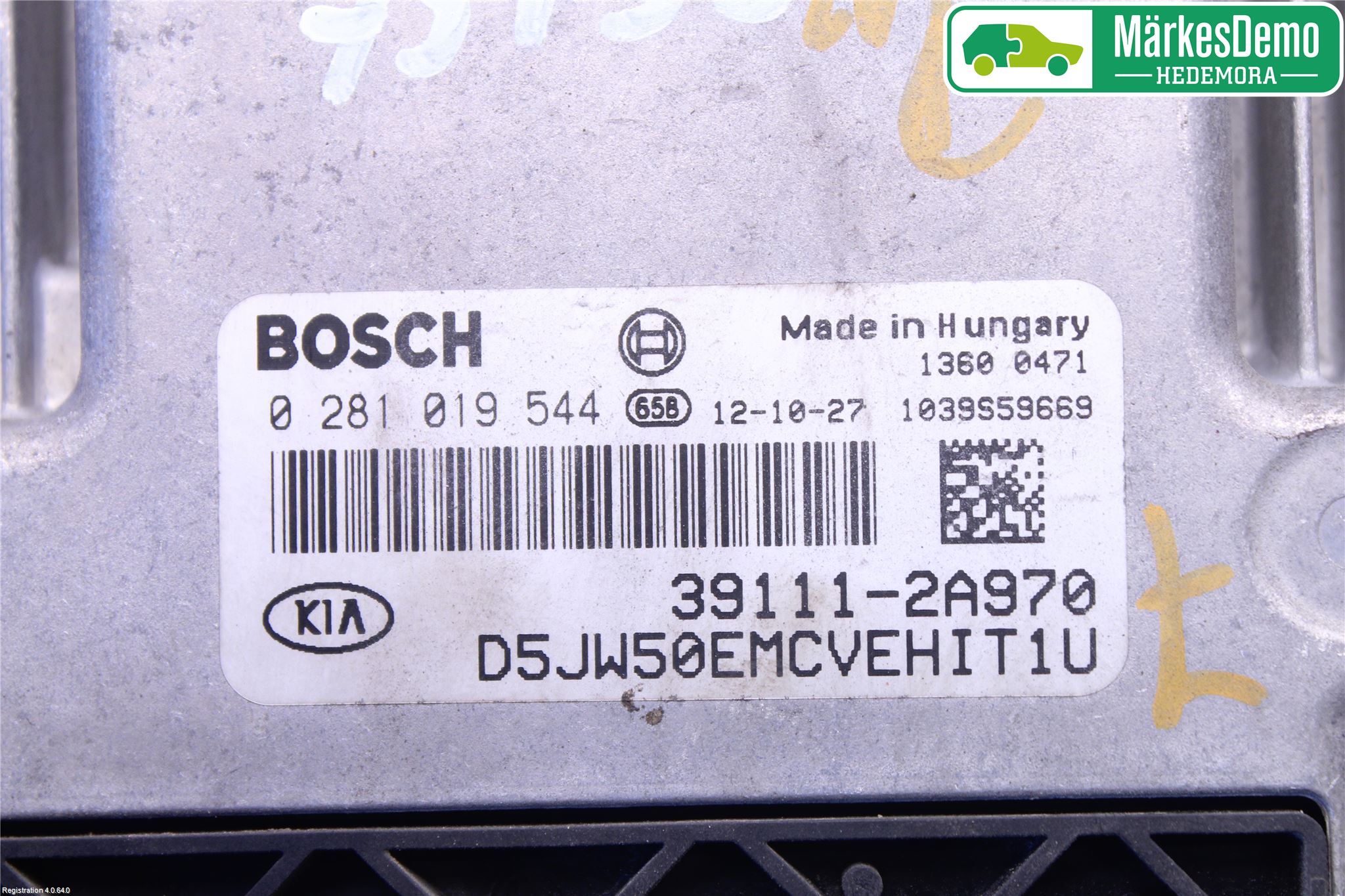 Kia CEED 12-18 Styrenhet Inspump Diesel