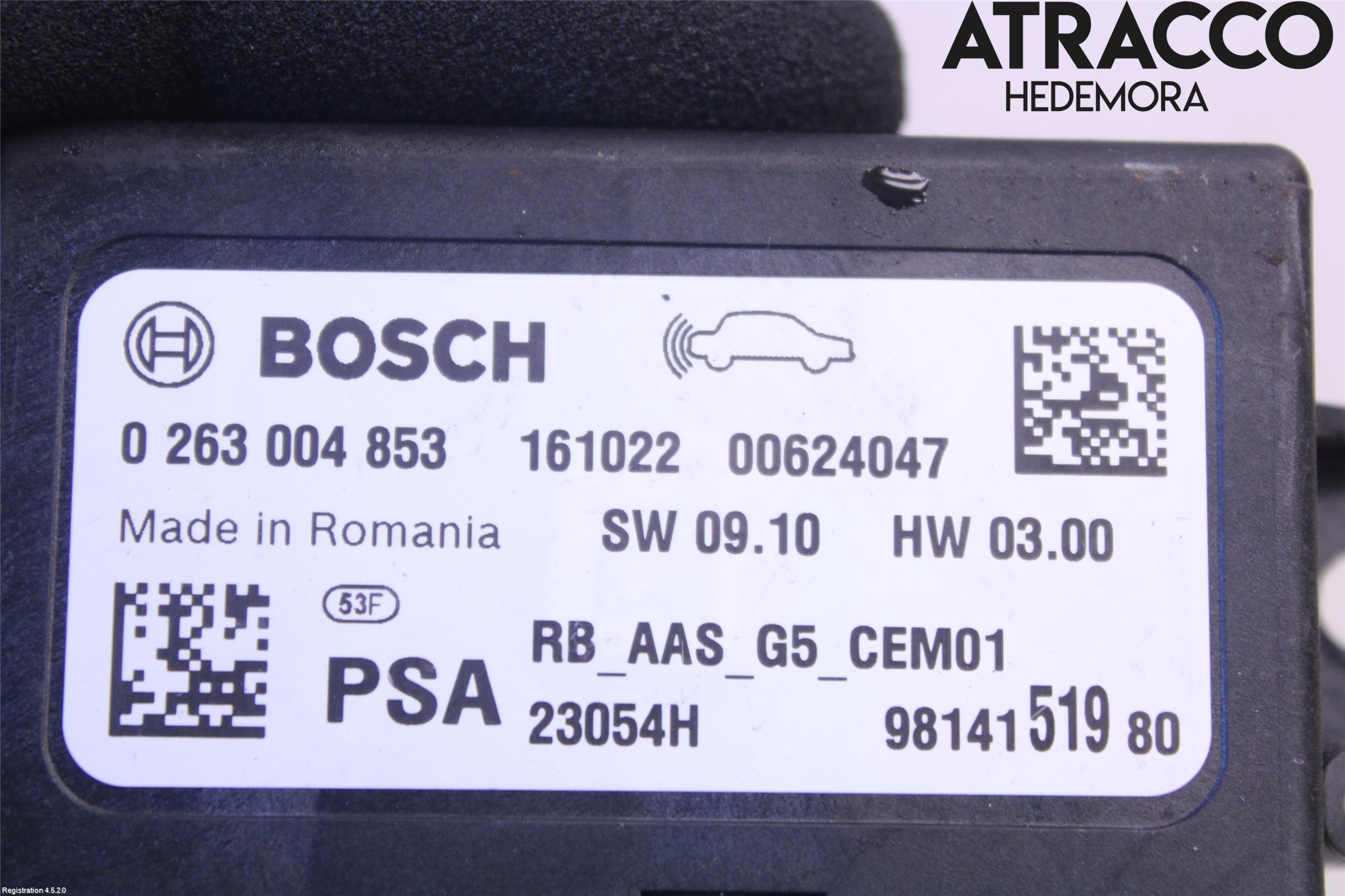 Peugeot 3008 17-24 Styrenhet Parkeringshjälp